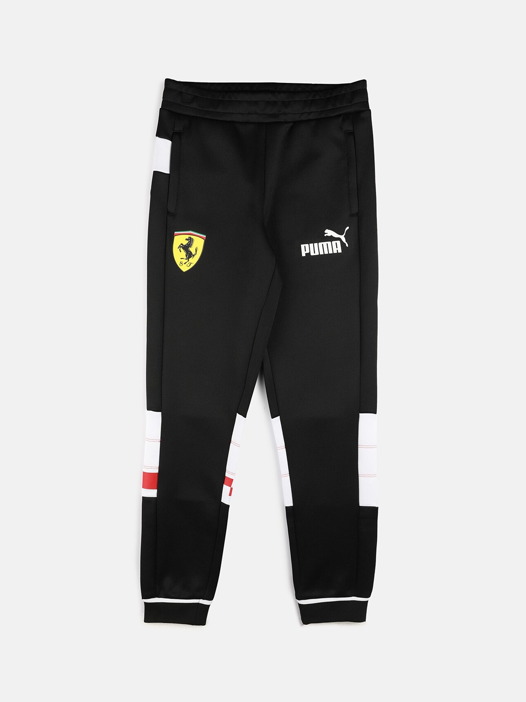 

Puma Kids Black & White Scuderia Ferrari Race Speed Driver Series Youth Track Pants