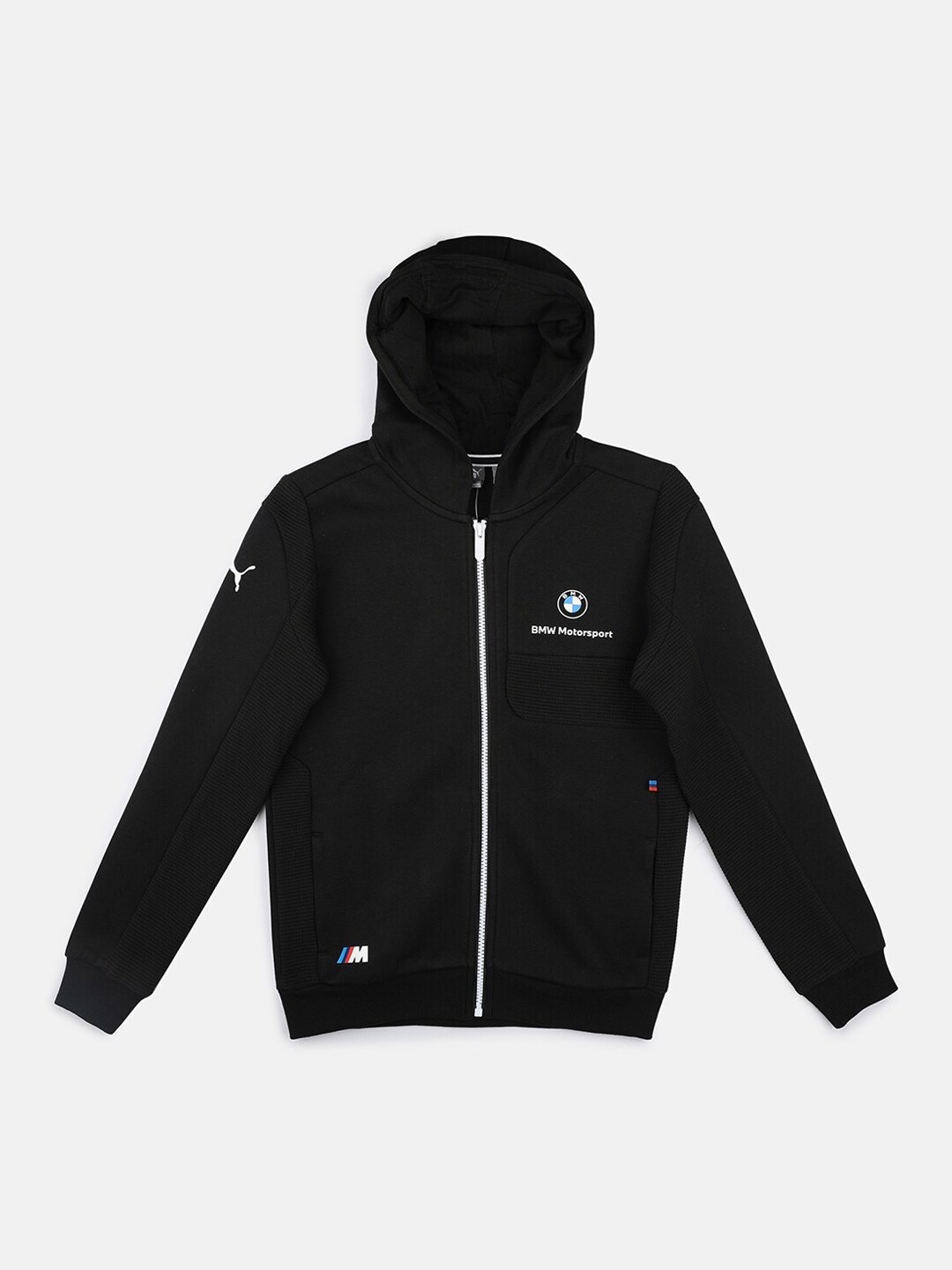 

Puma Unisex Kids Black BMW M Motorsport Hooded Sweatshirt