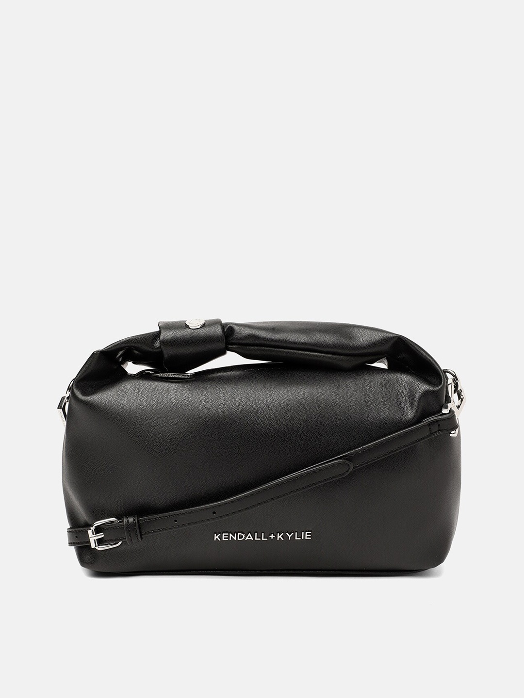 

KENDALL & KYLIE Black Structured Sling Bag
