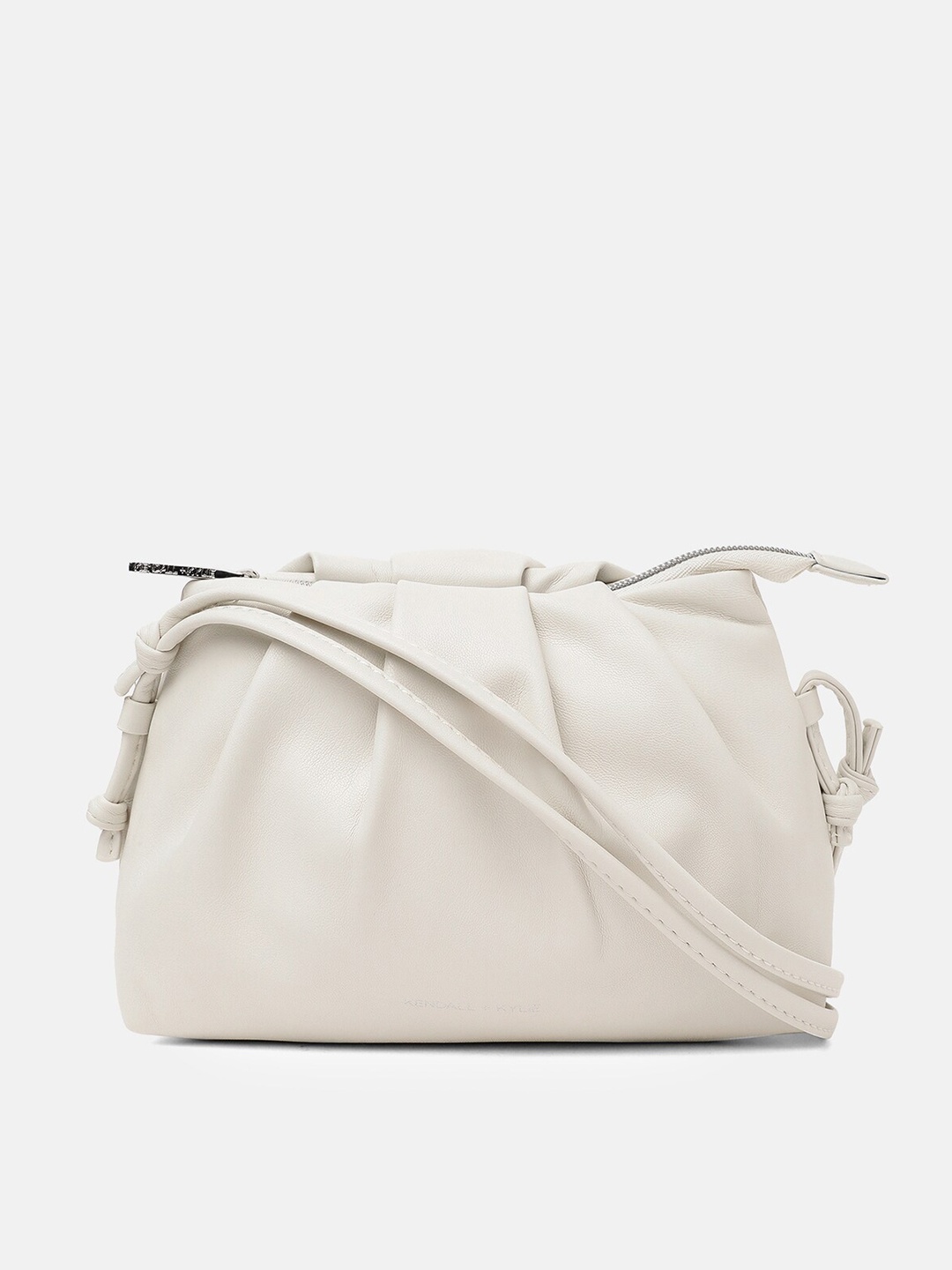 

KENDALL & KYLIE White Structured Sling Bag