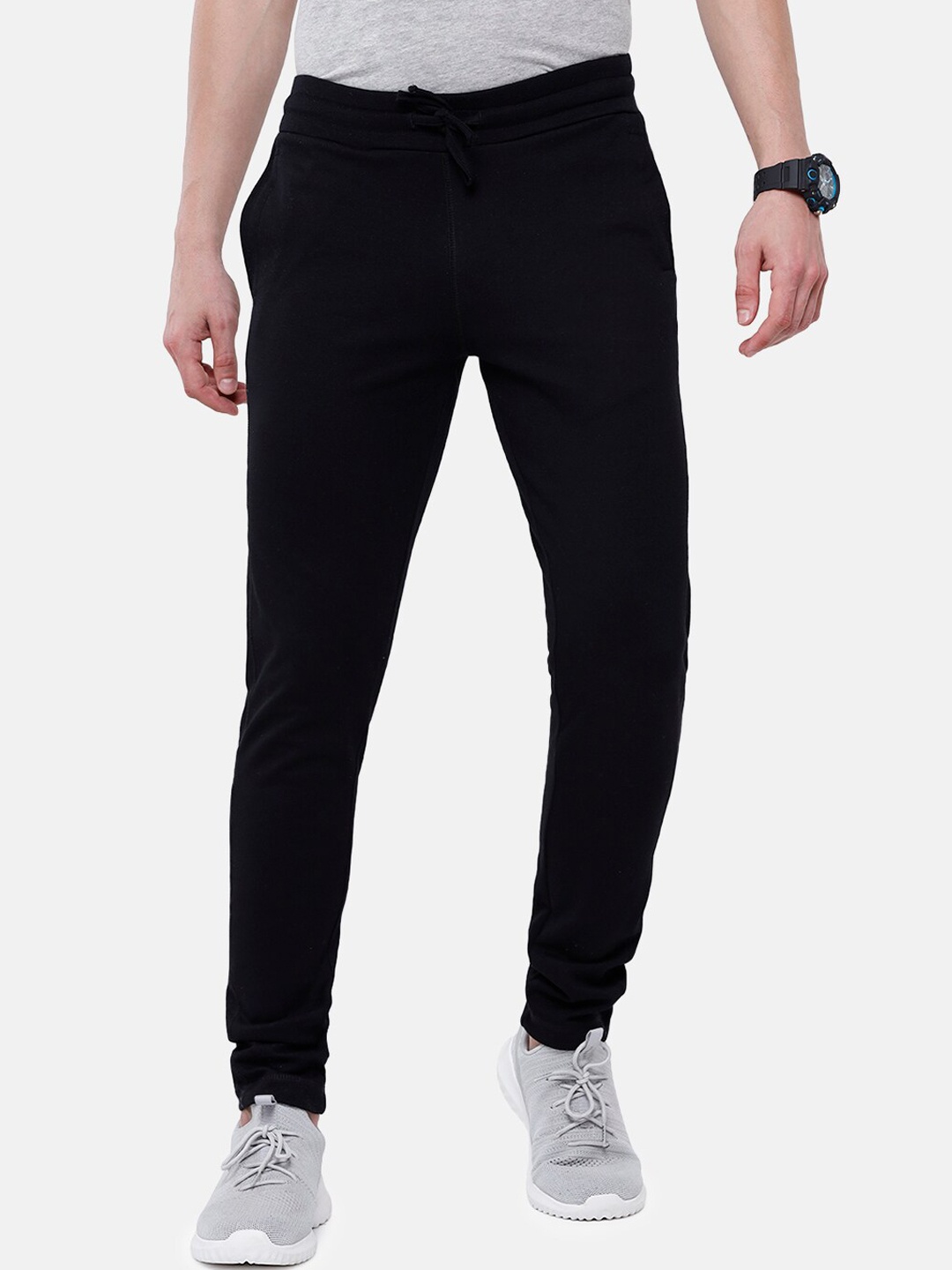 

Classic Polo Men Black Solid Slim-Fit Track Pants