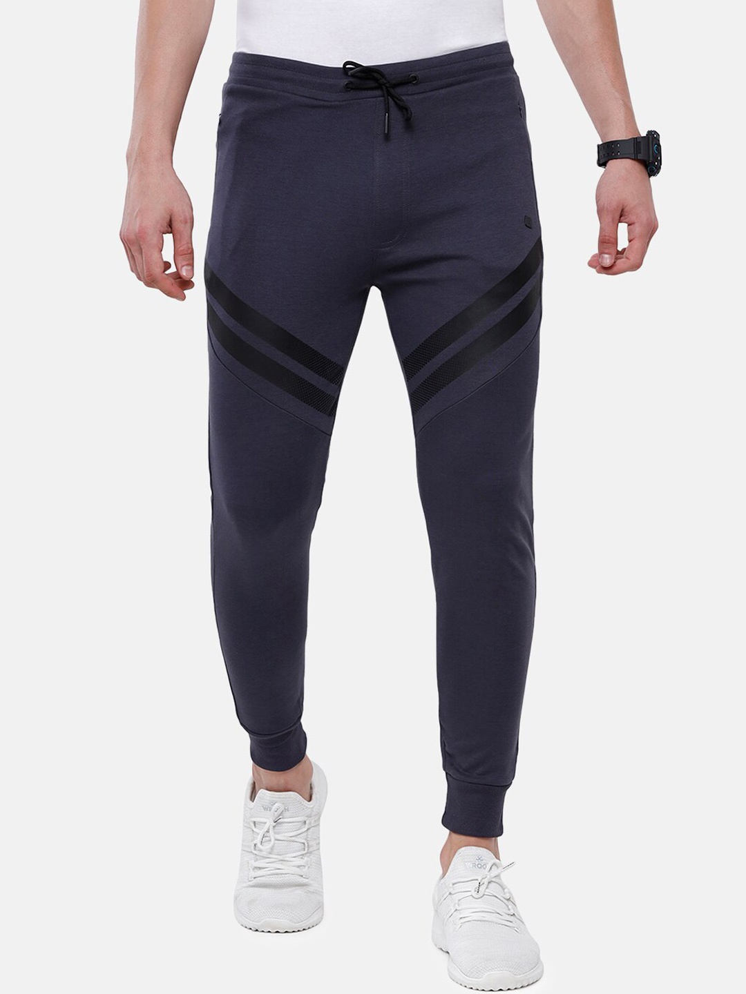 

Classic Polo Men Navy Blue Solid Slim Fit Joggers