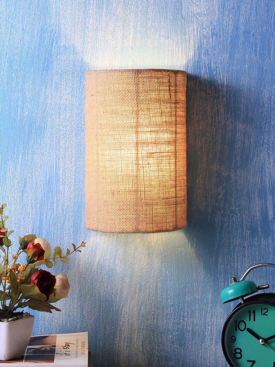 

Devansh Beige Jute Wall Light Fixture