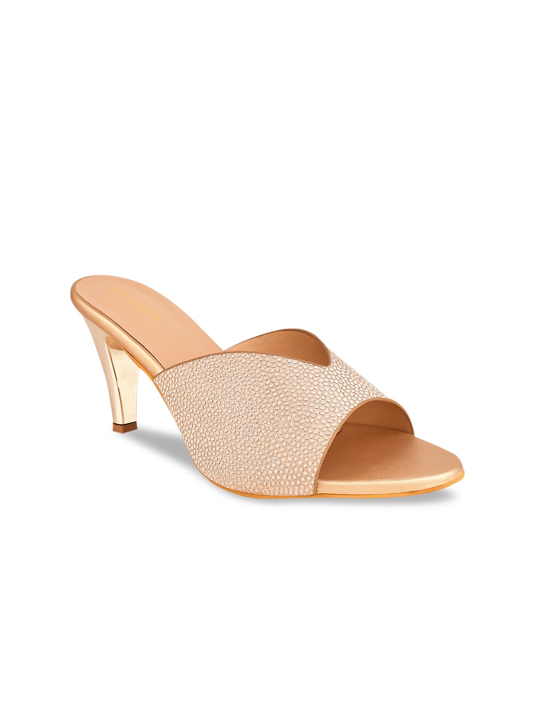 

Stelatoes Gold-Toned PU Party Sandals