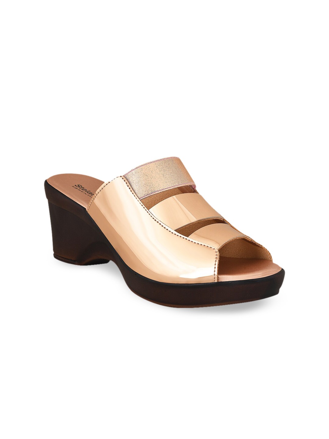 

Stelatoes Champagne Block Sandals