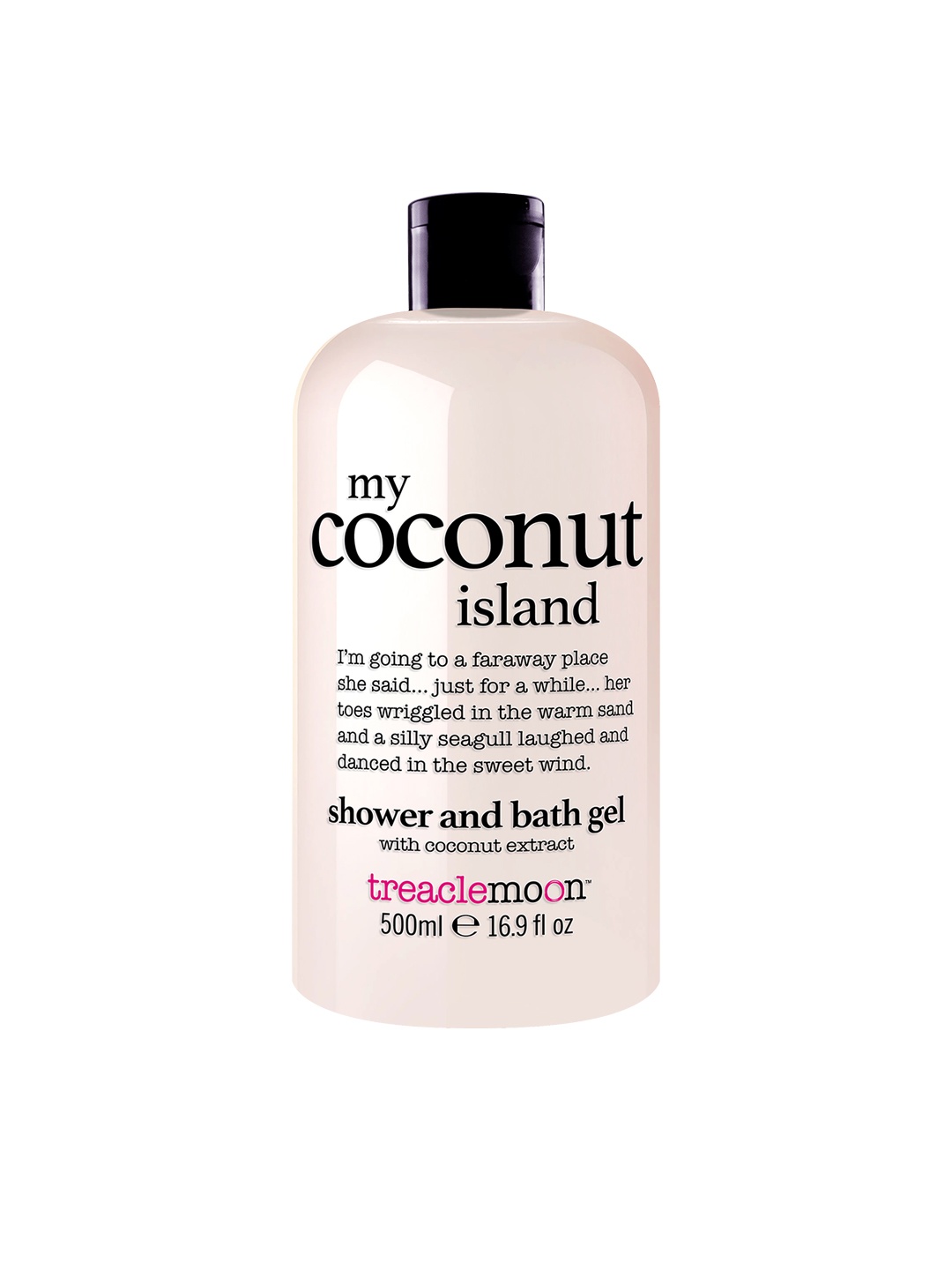 

TREACLEMOON My Coconut Island Bath & Shower Gel with Coconut Extract 500 ml, White