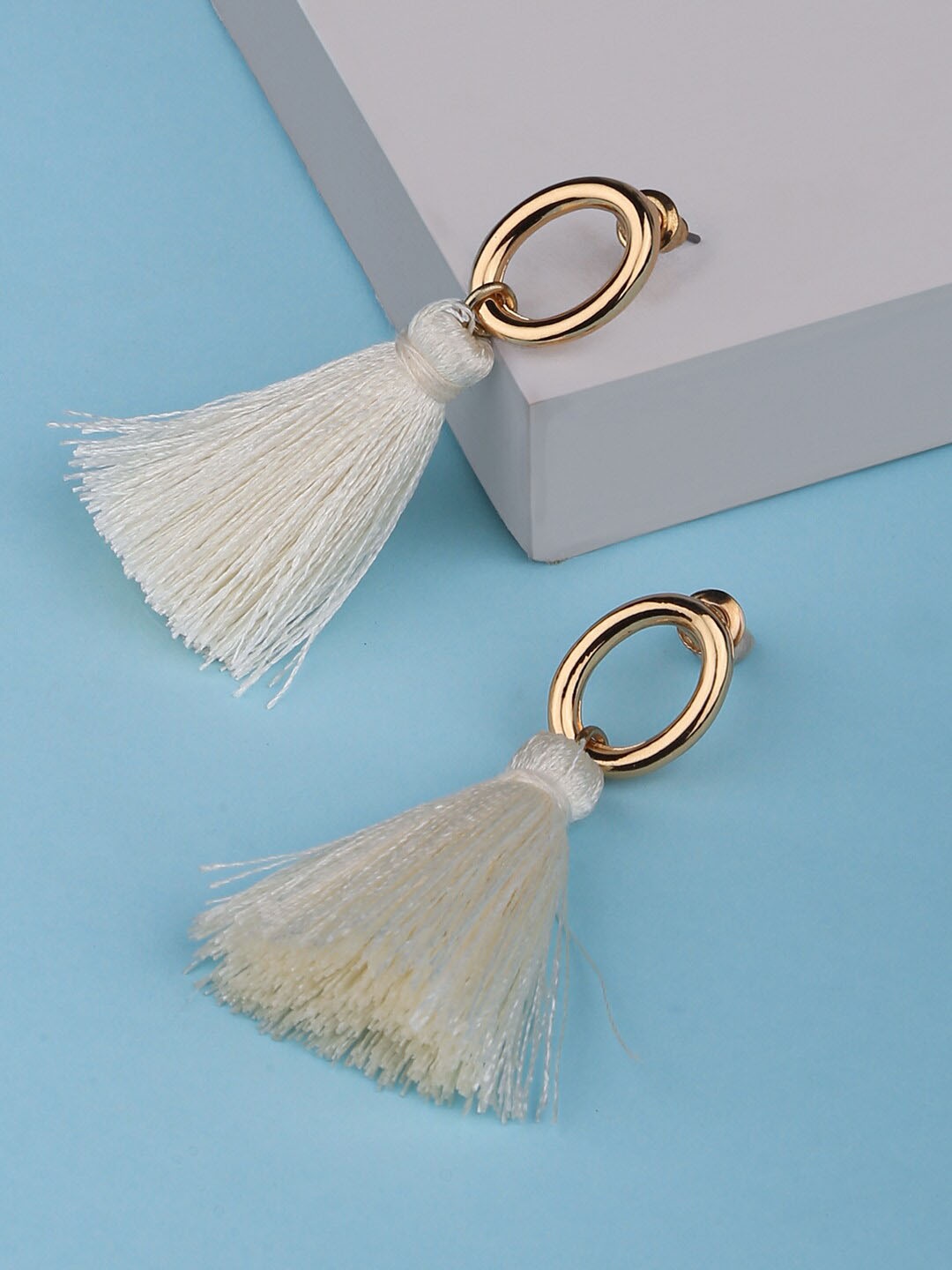 

Lilly & sparkle White Contemporary Drop Earrings
