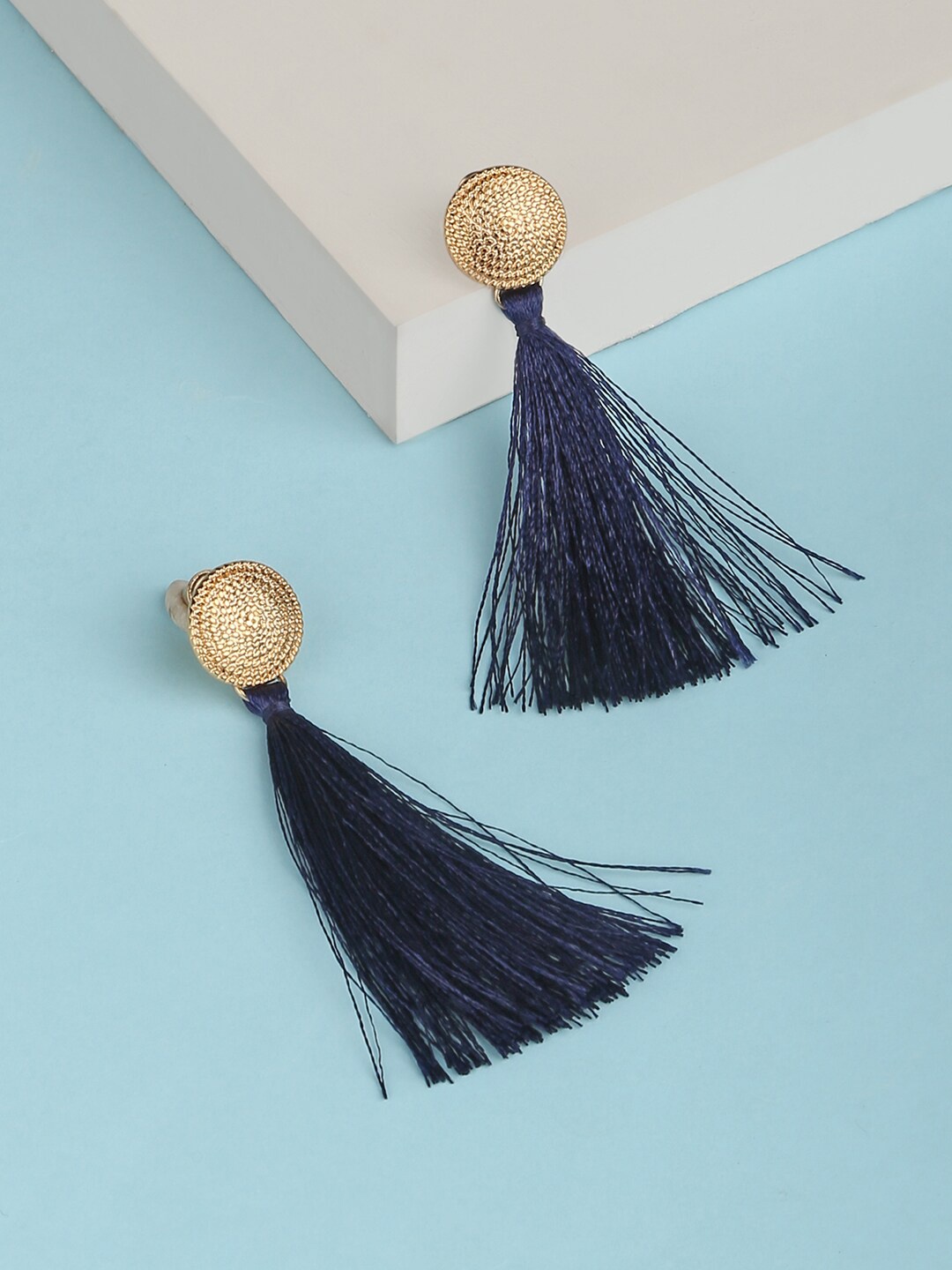 

Lilly & sparkle Blue Contemporary Drop Earrings