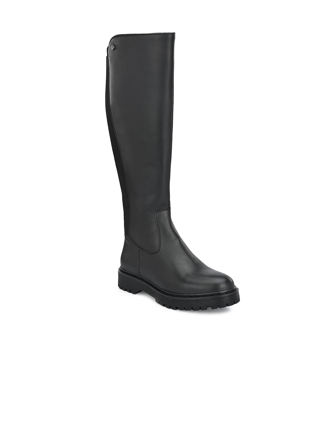 

Delize Black Party High-Top Block Heeled Boots