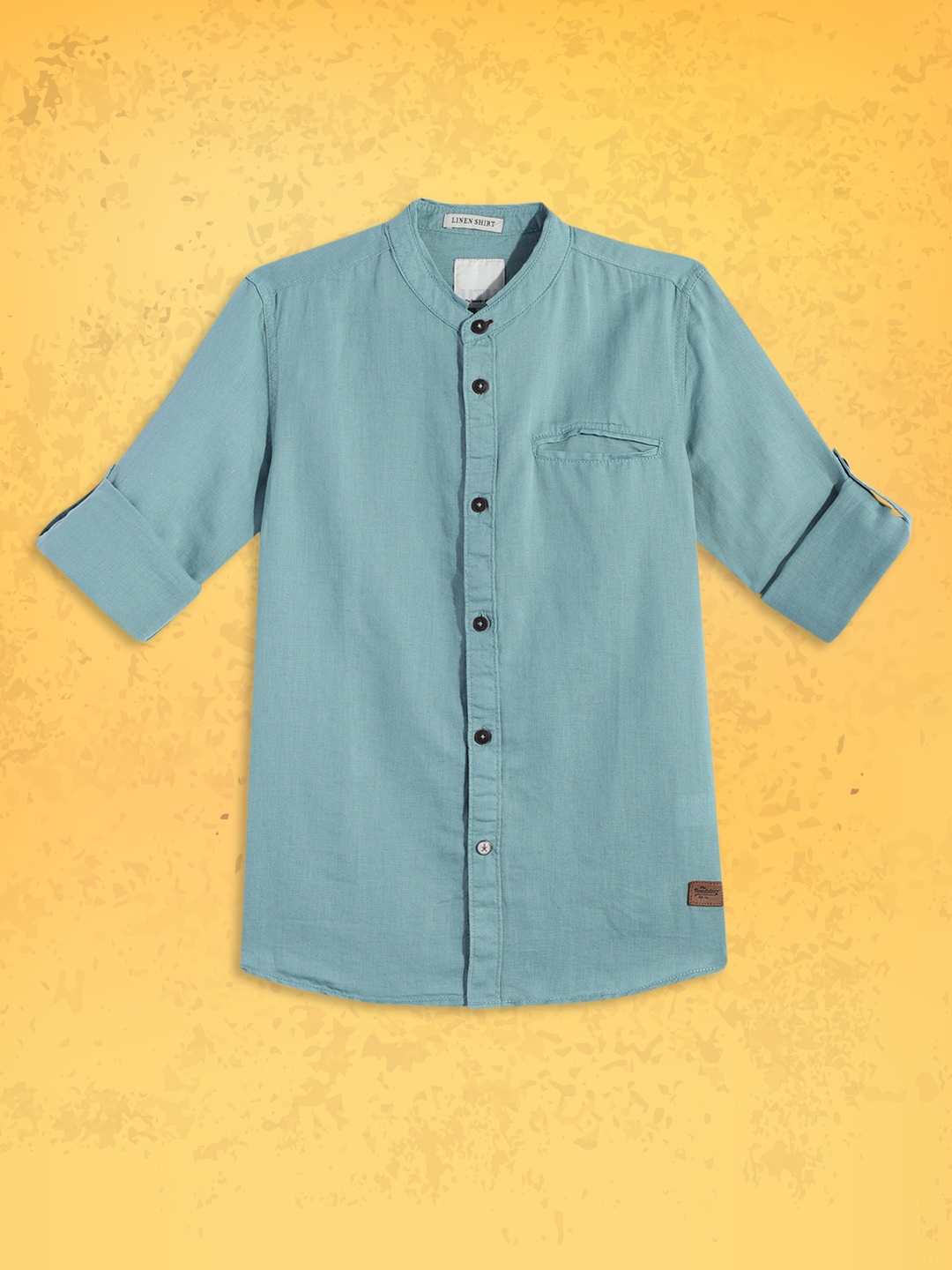 

UTH by Roadster Teen Boys Blue Casual Shirt