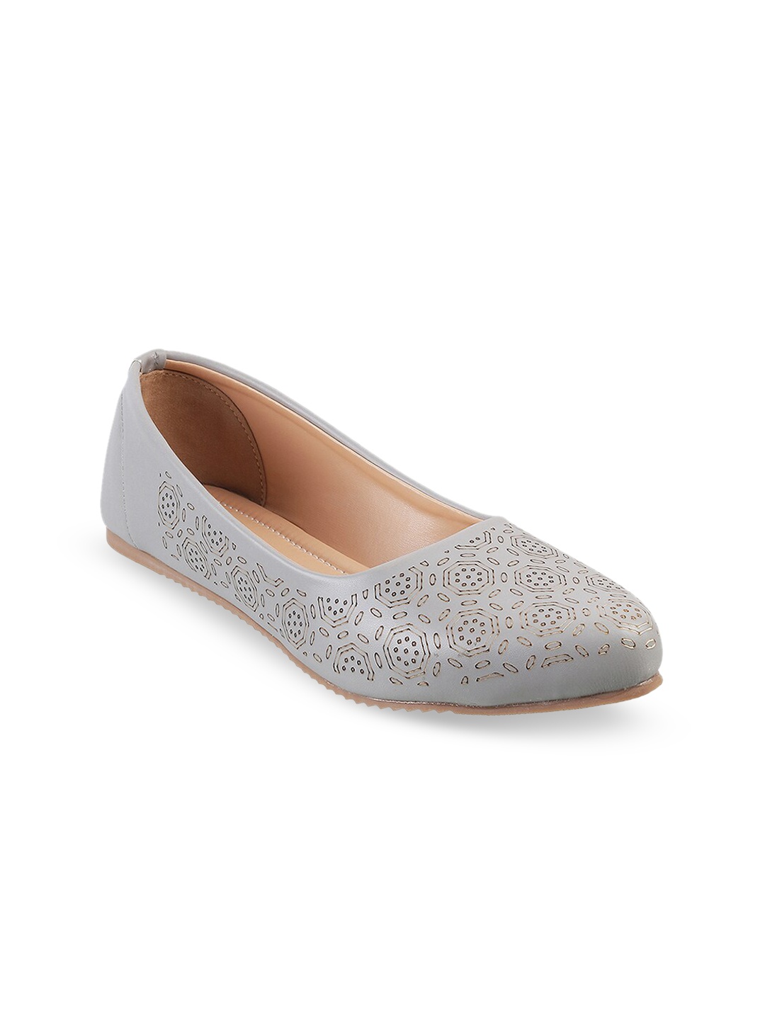 

WALKWAY by Metro Women Grey Ballerinas Flats