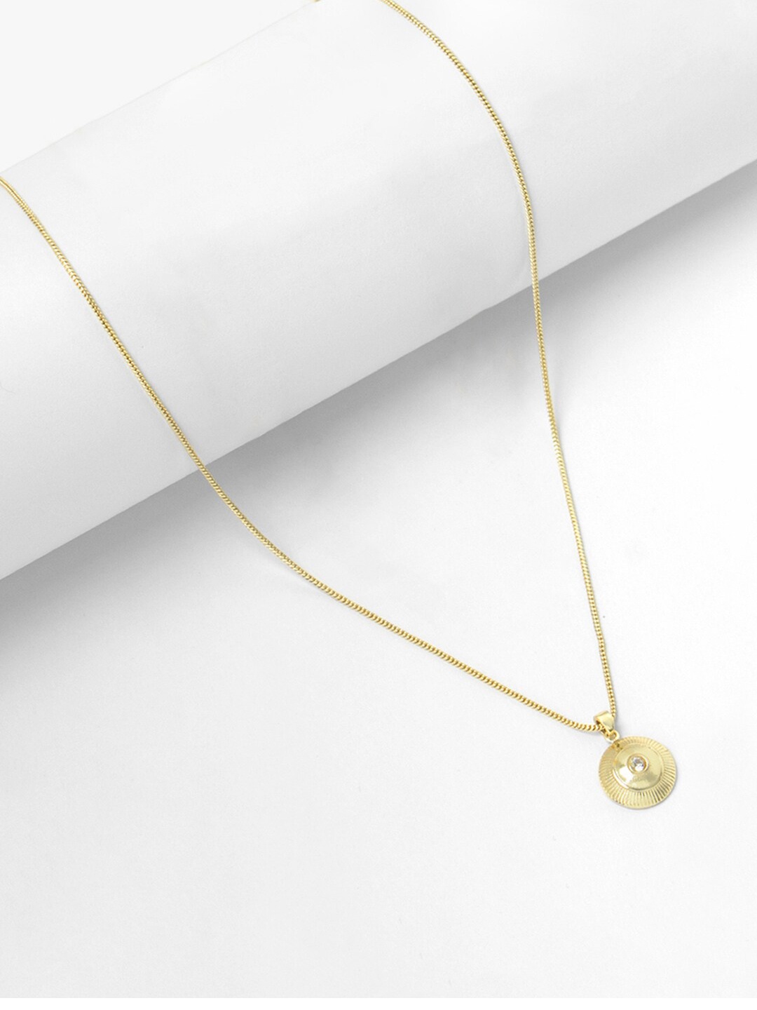 

Mikoto by FableStreet Gold-Toned Brass Gold-Plated Necklace