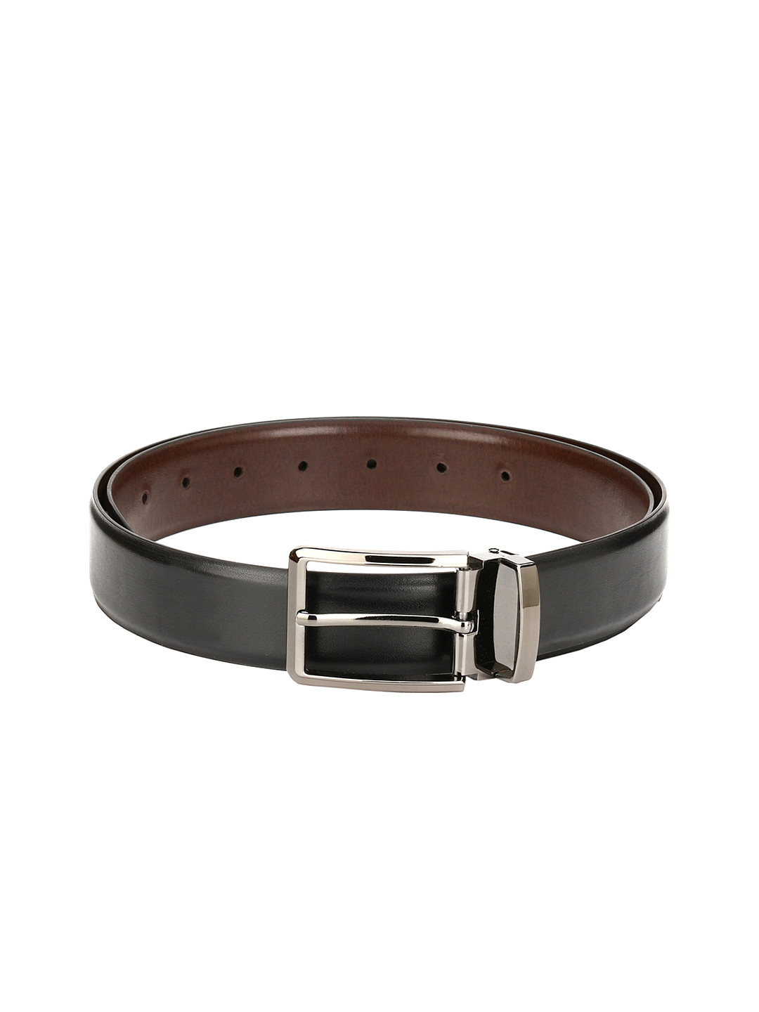 

Pacific Gold Men Black & Brown Reversible Belt