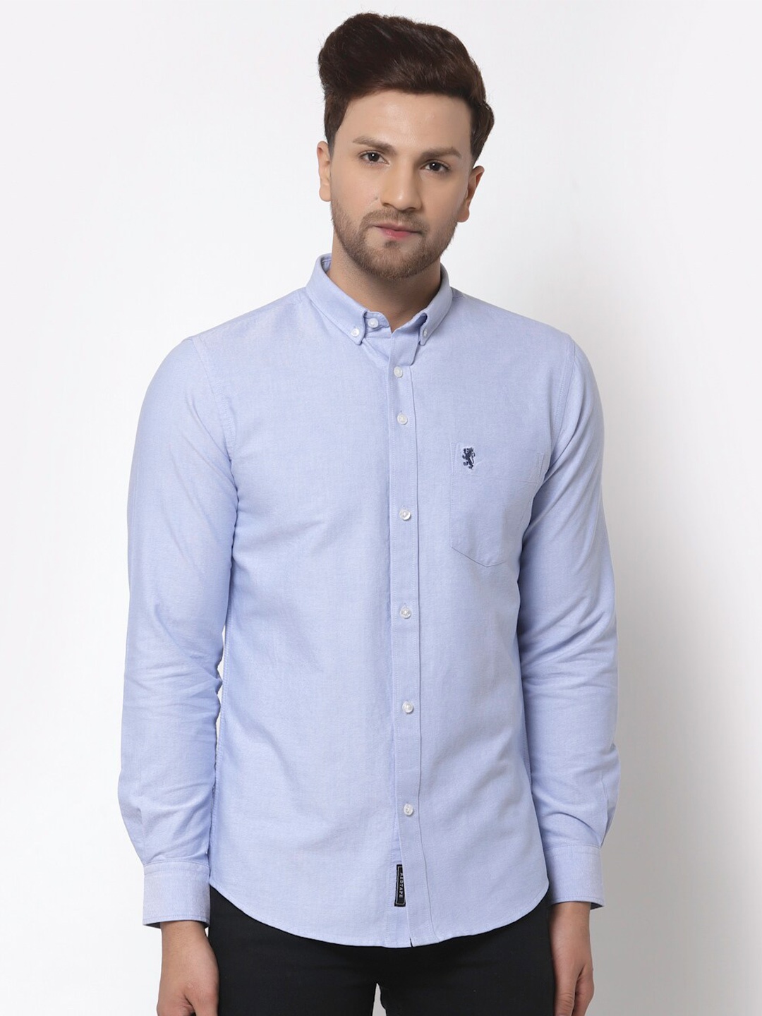 

Red Tape Men Blue Casual Pure Cotton Shirt