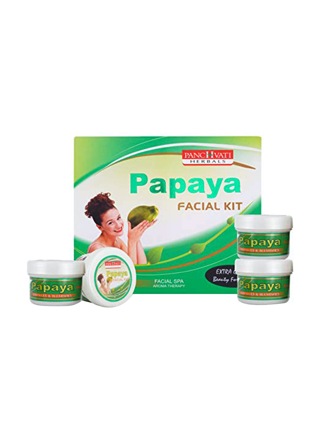 

PANCHVATI HERBALS Green Papaya Facial Kit