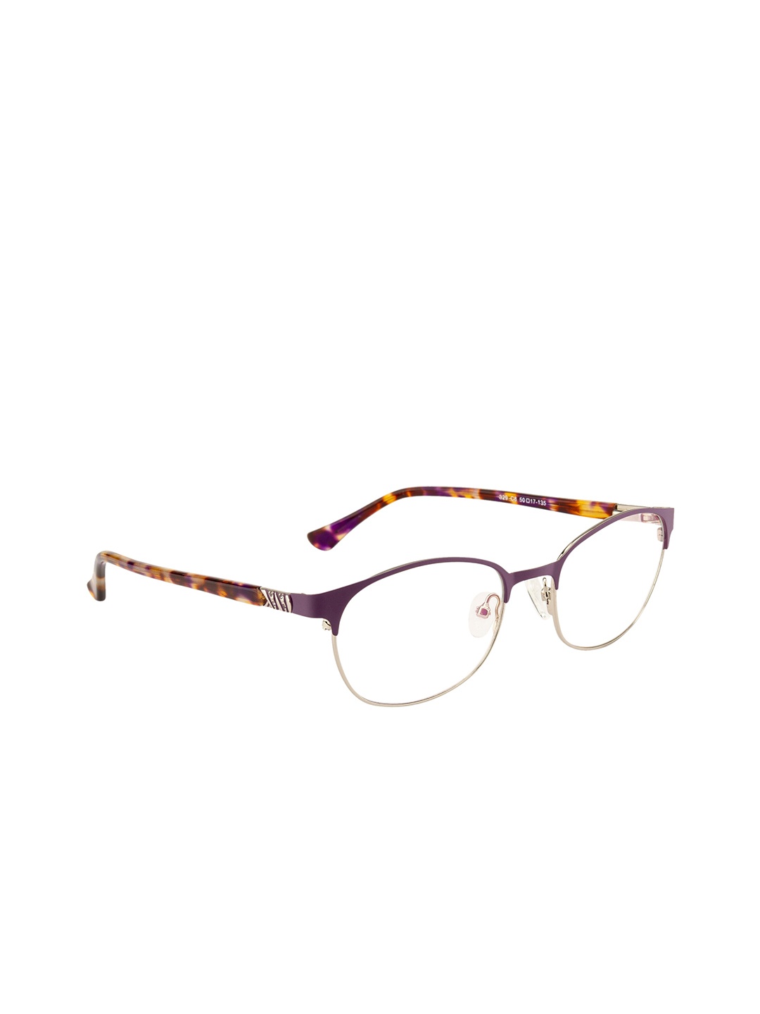 

Ted Smith Women Purple & Brown Full Rim Cateye Frames Eyeglasses
