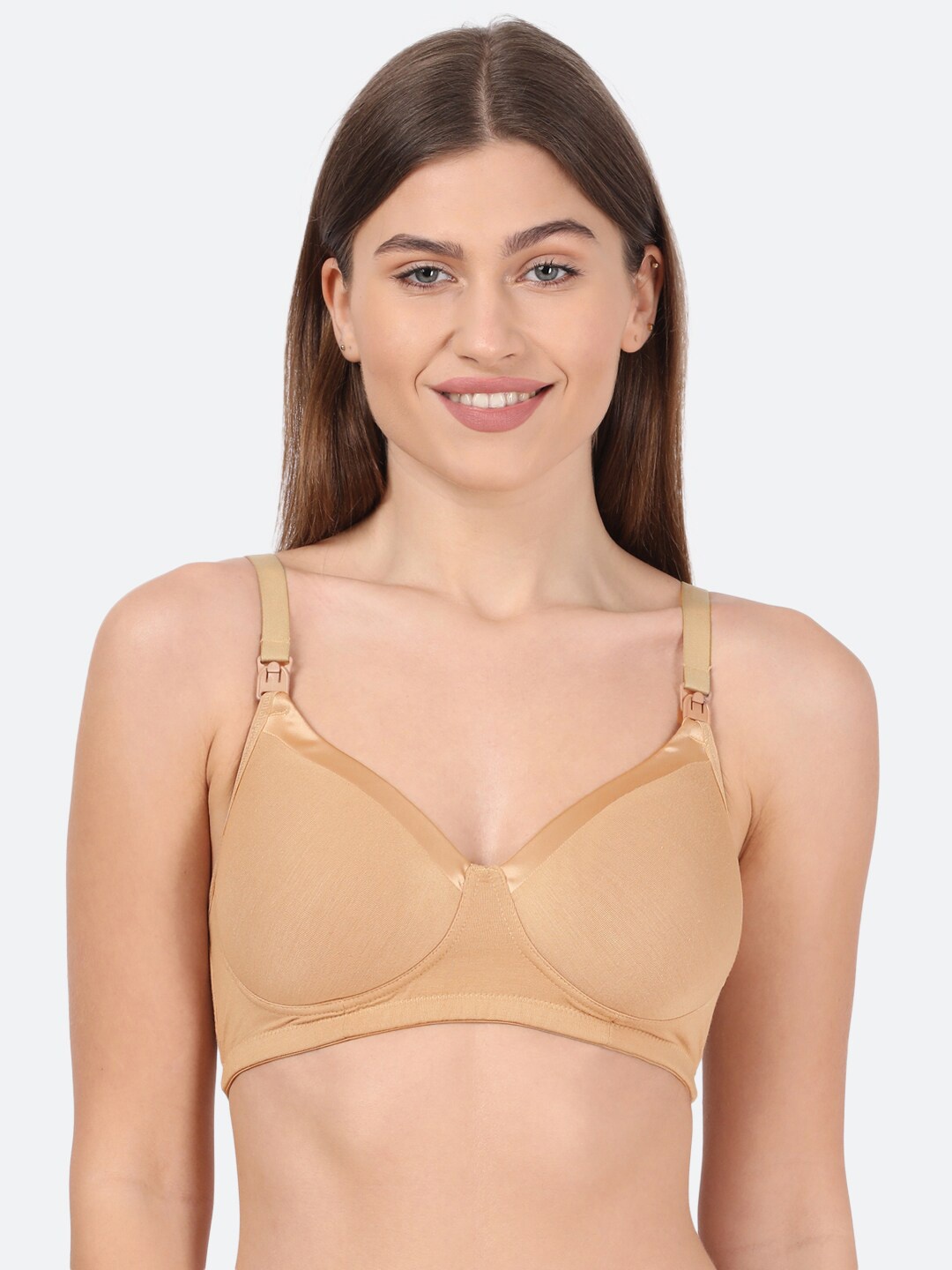 

Putchi Nude Color Lightly-Padded Maternity Bra