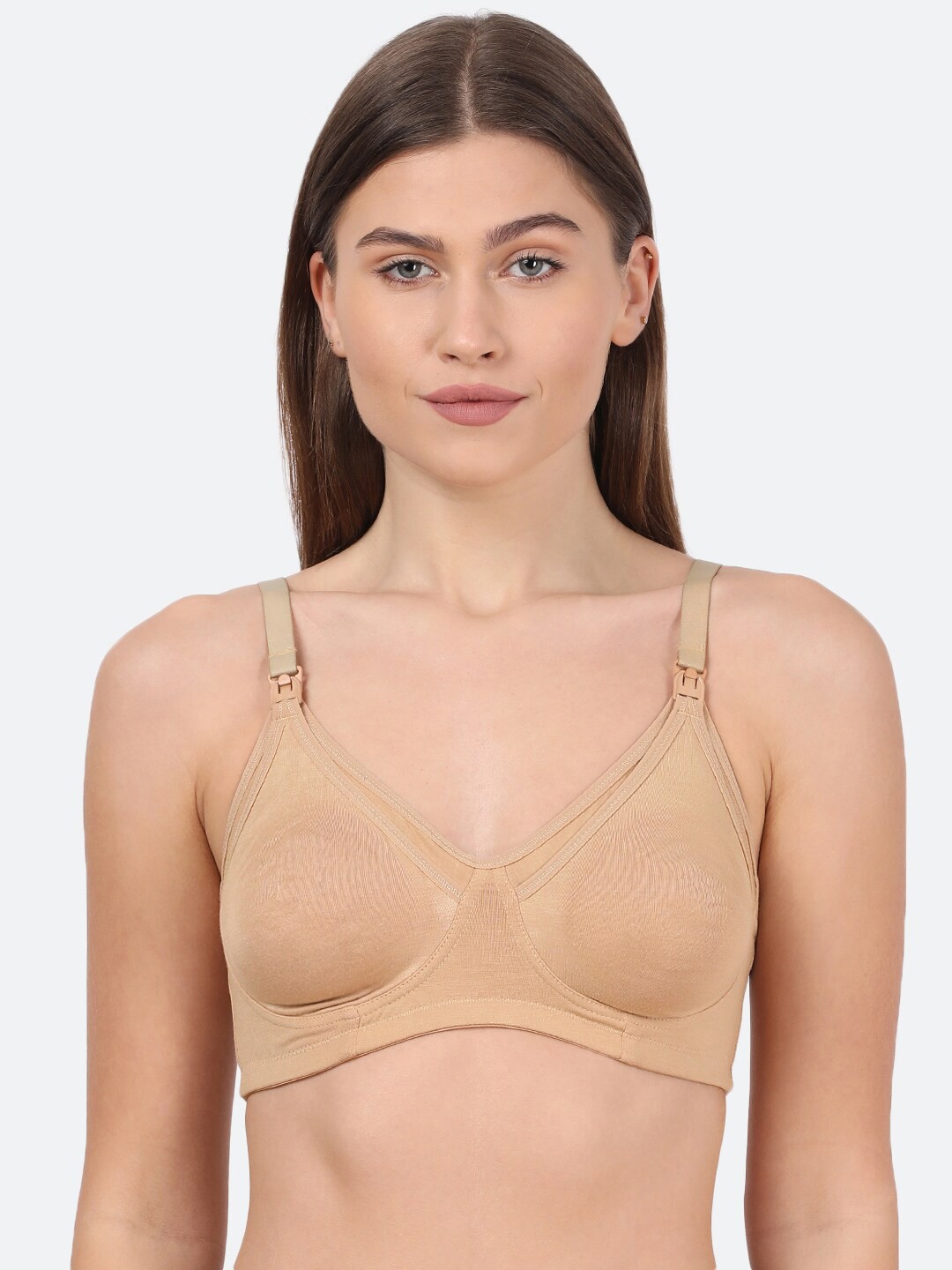 

Putchi Nude-Coloured Maternity Bra Underwired