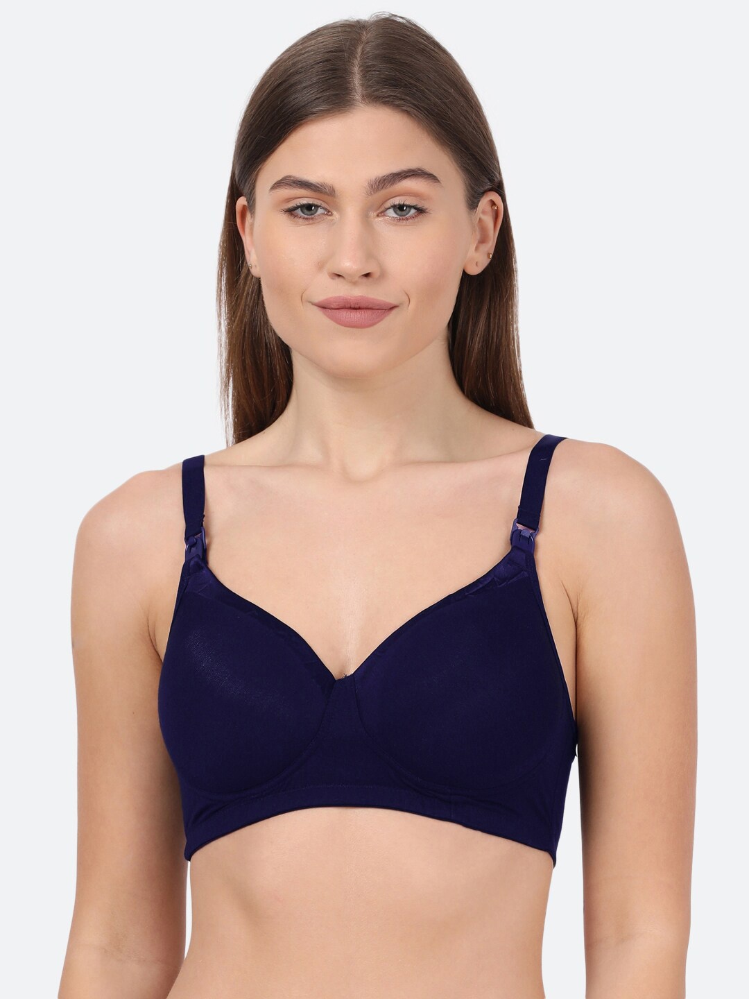 

Putchi Navy Blue Bra Underwired Lightly Padded