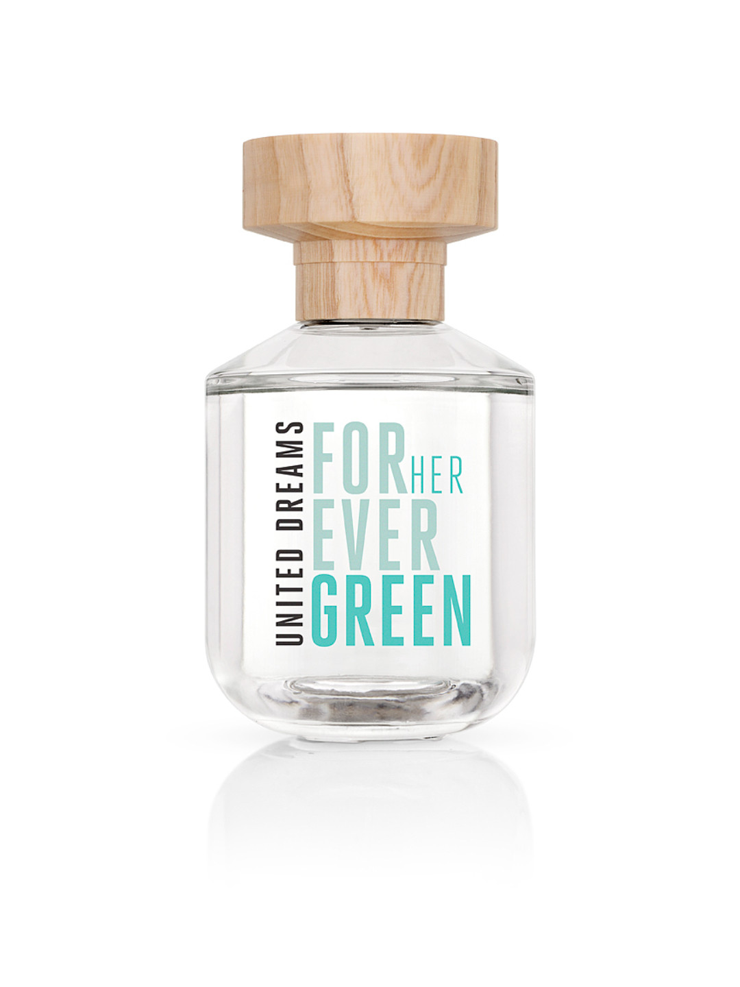 

United Colors of Benetton Men United Dreams Forever Green Eau de Toilette 80 ml, Transparent