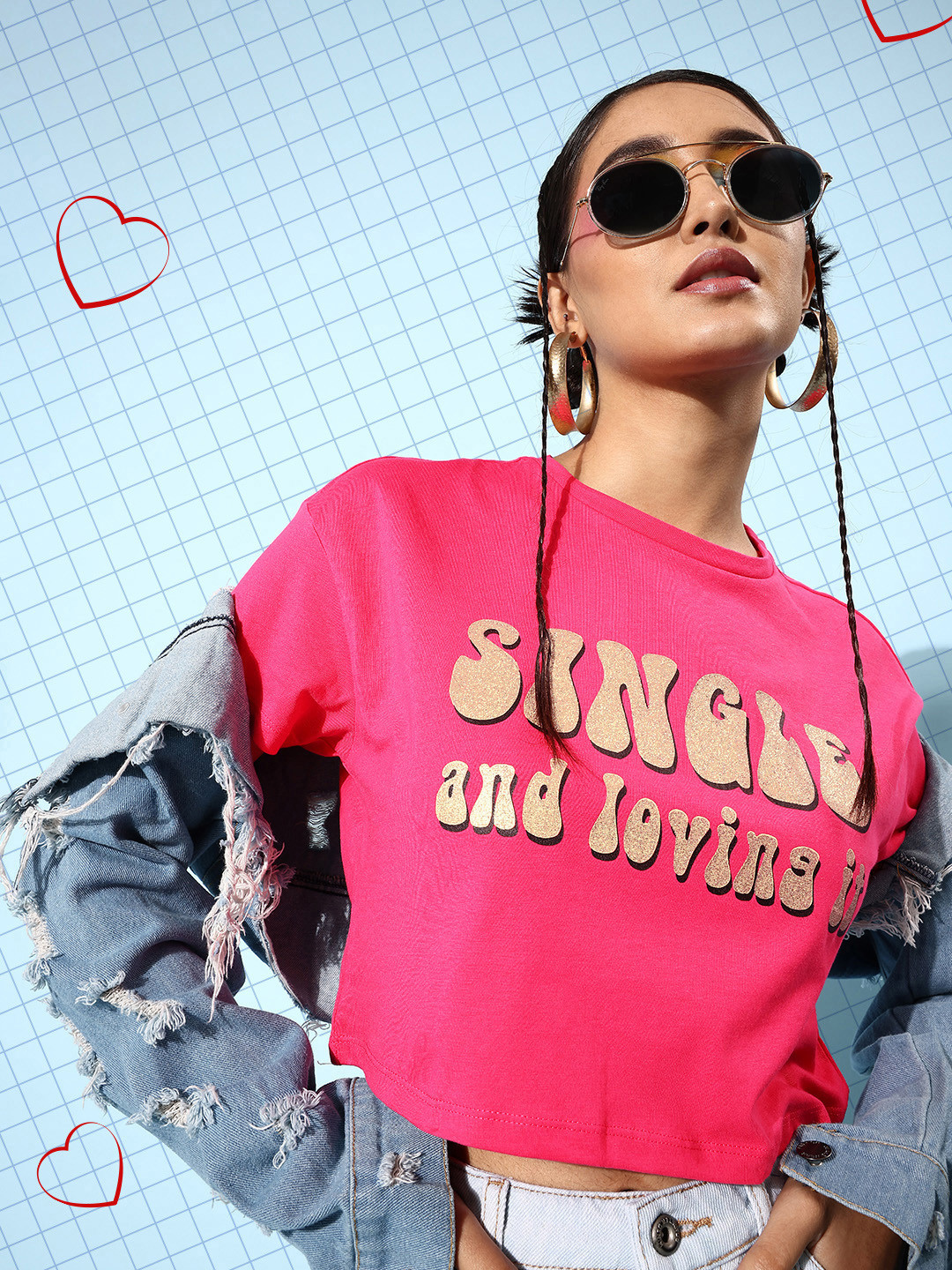 

People Women Pretty Pink Typography Valentine Tee