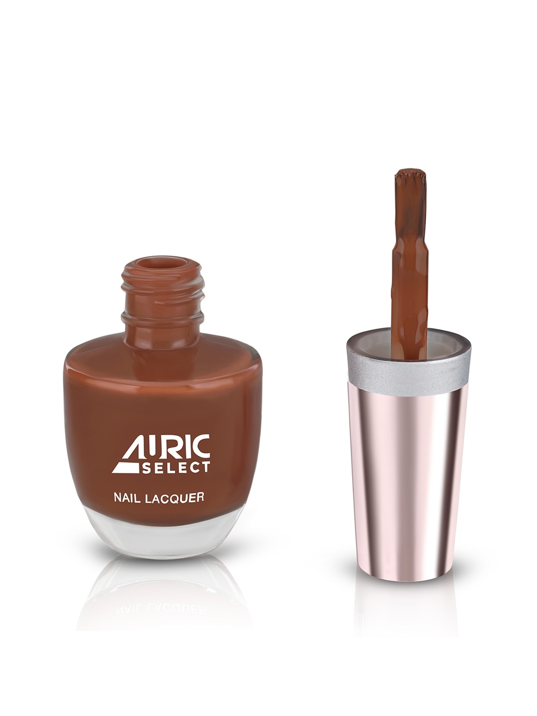

AURIC Long Lasting Select Nail Lacquer - Creamsicle Punch, Brown