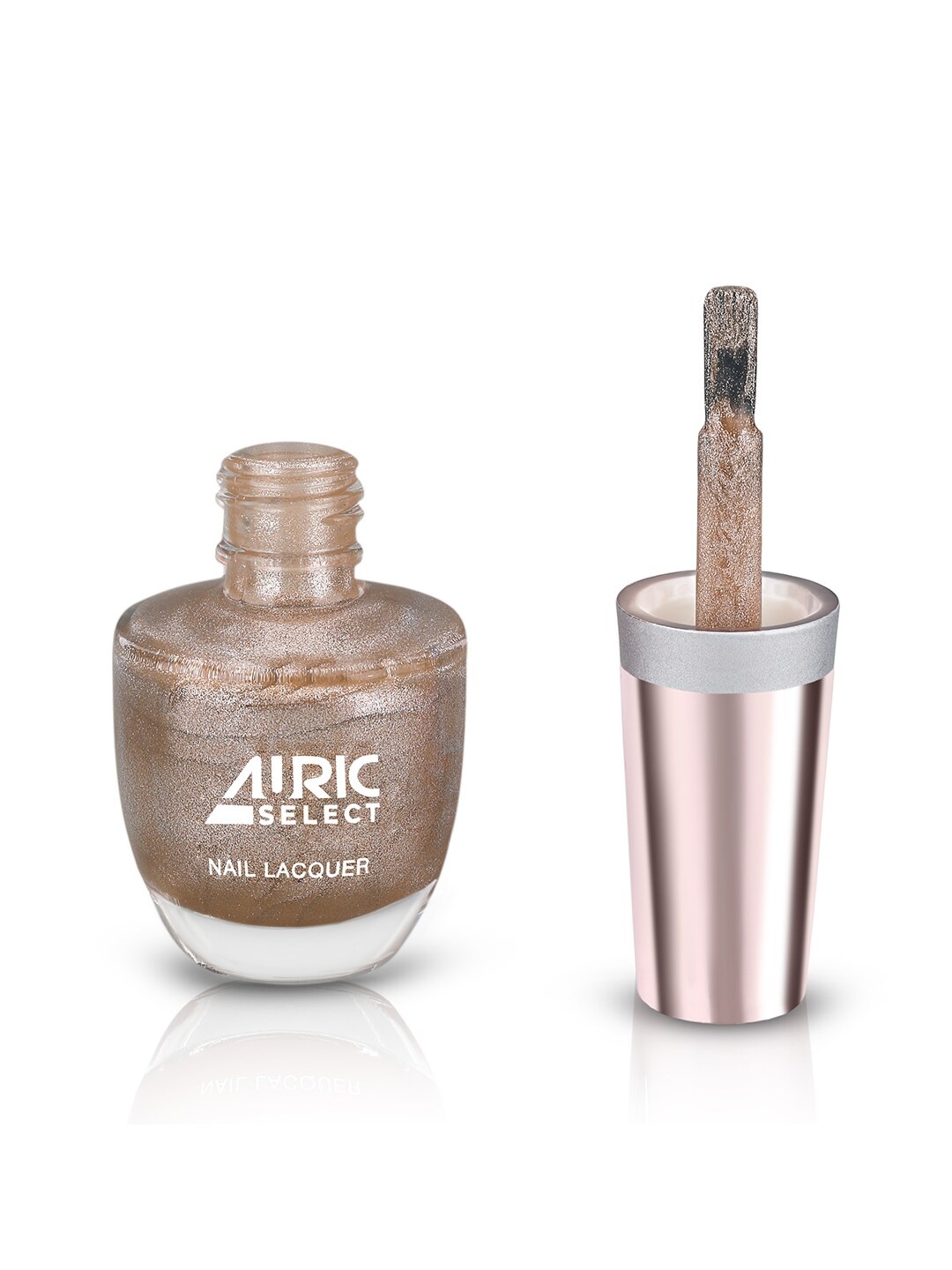 

AURIC Select Nail Lacquer - Sparkling Rose, Rose gold