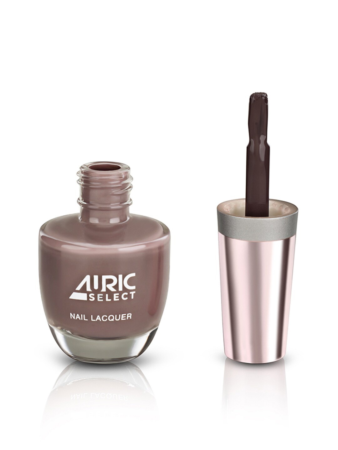 

AURIC Select Nail Lacquer - Dark Bourbon, Brown