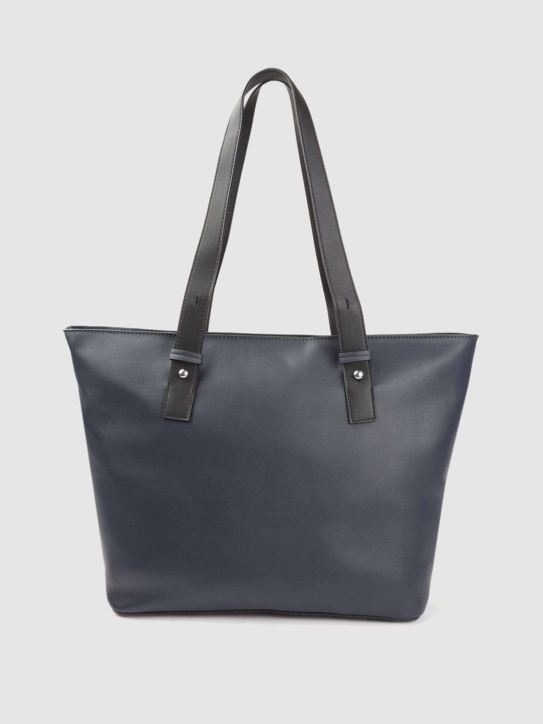 

Marks & Spencer Women Navy Blue PU Structured Shoulder Bag