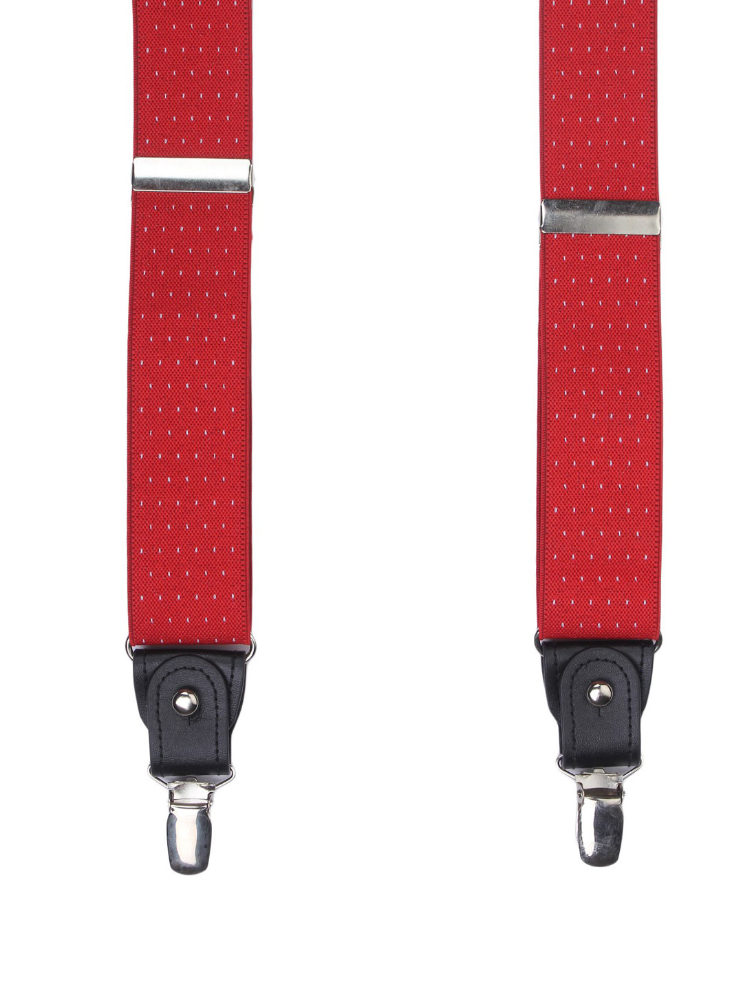 

Alvaro Castagnino Men Red Patterned Suspenders