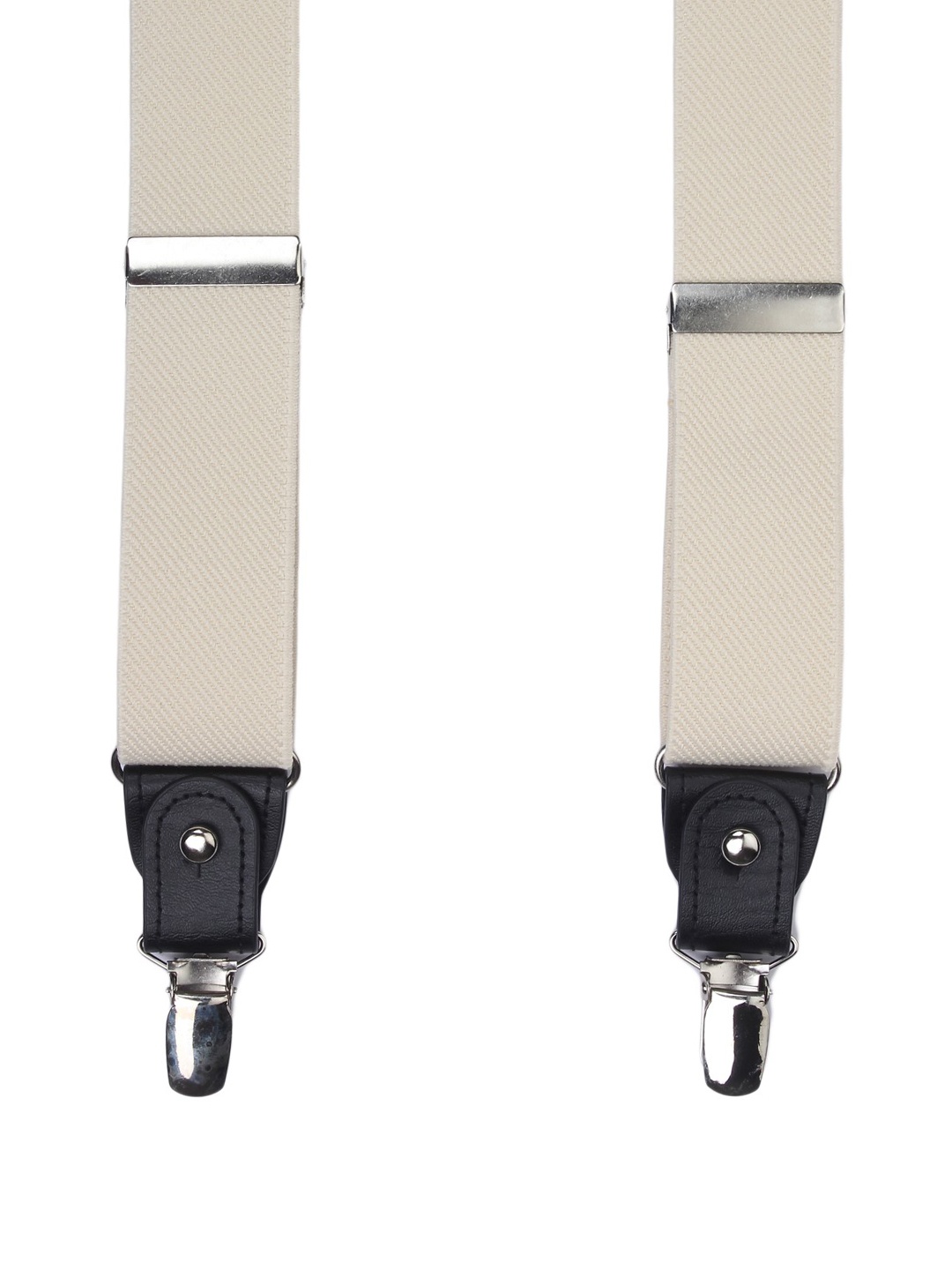 

Alvaro Castagnino Men Cream-Coloured Suspenders