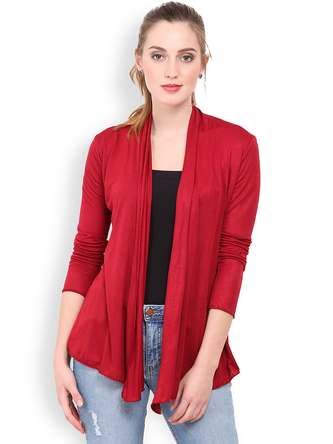 

Trend Arrest Maroon Shrug