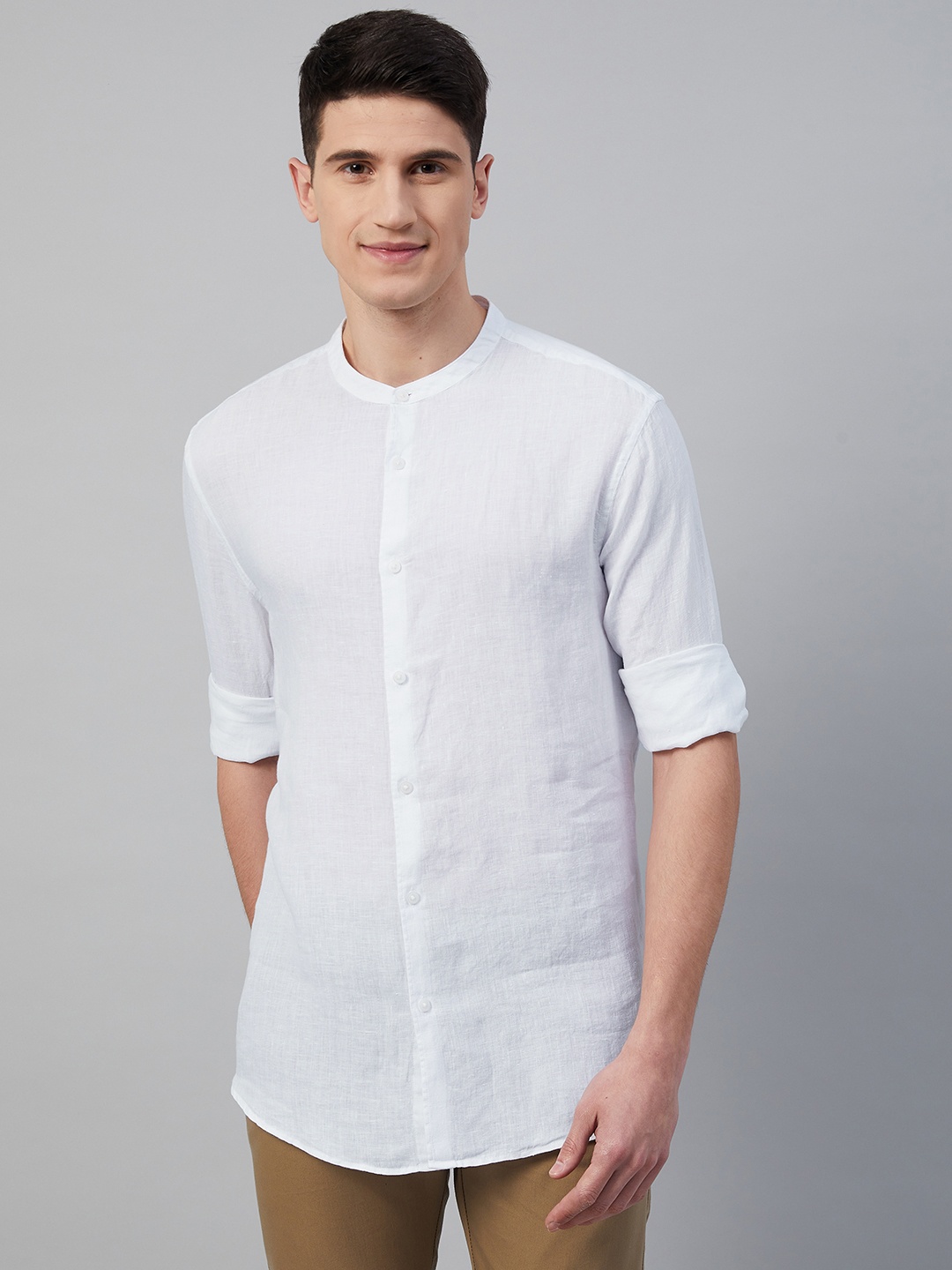 

Marks & Spencer Men White Casual Shirt