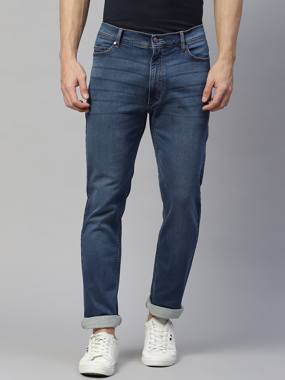 

Marks & Spencer Men Blue Slim Fit Light Fade Stretchable Jeans