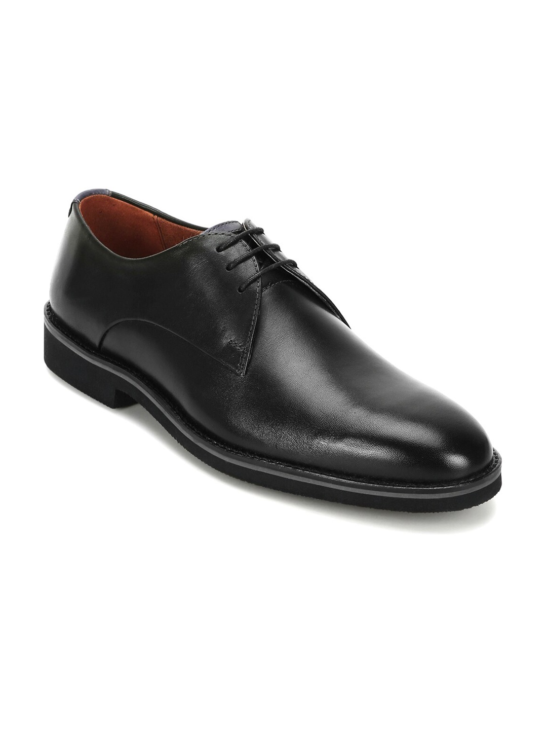 

Churchill & Company Men Black Leather Formal Shoes