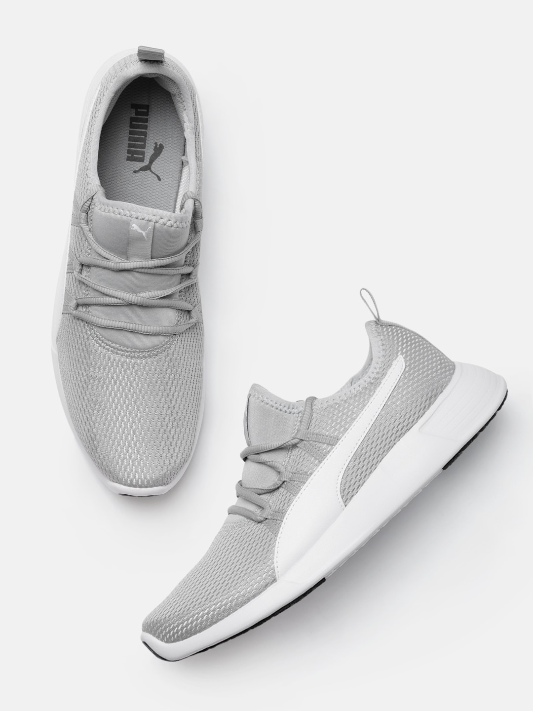 

Puma Men Grey Loop Sneakers