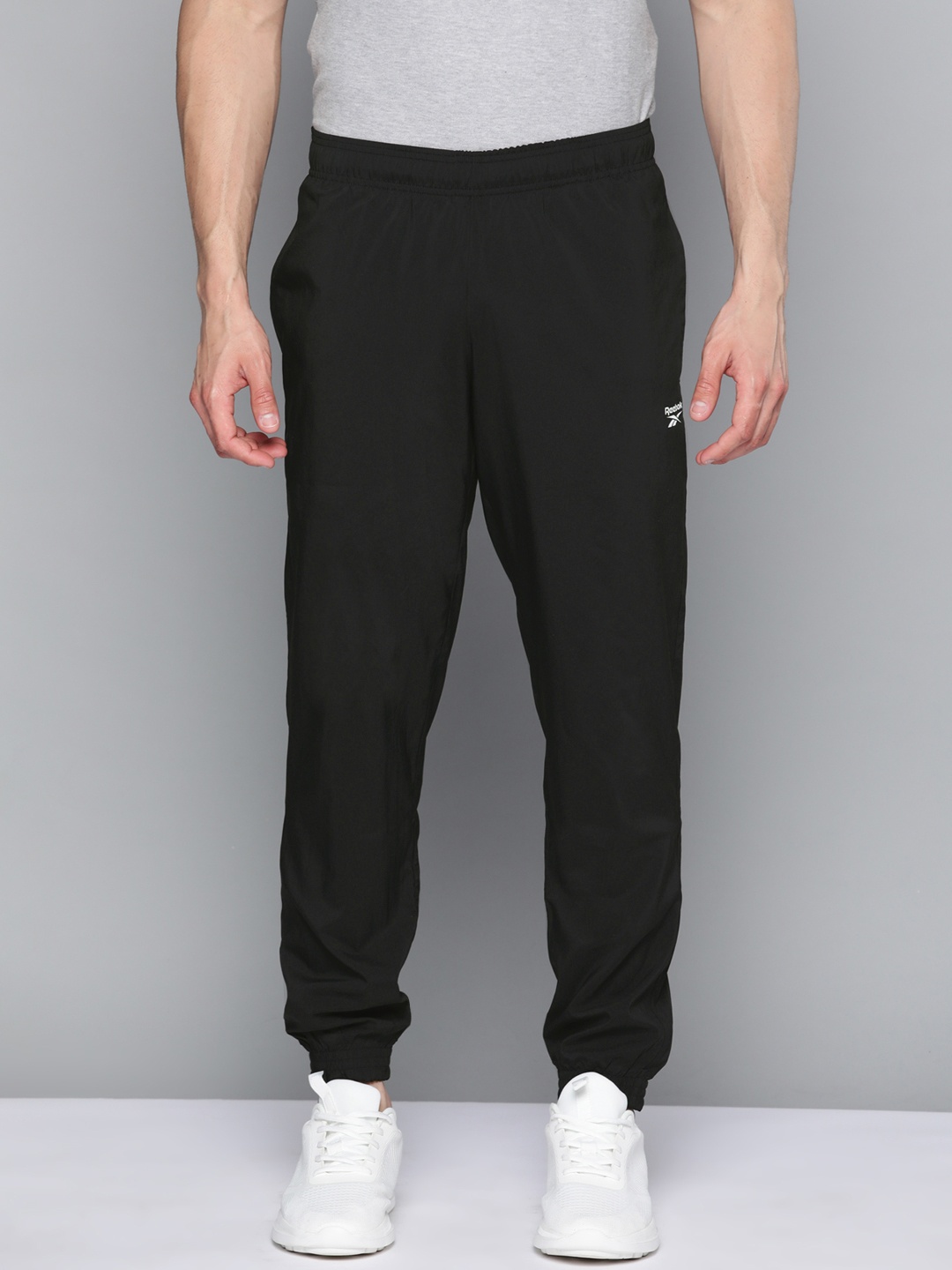 

Reebok Men Black Woven C Lined Training Joggers