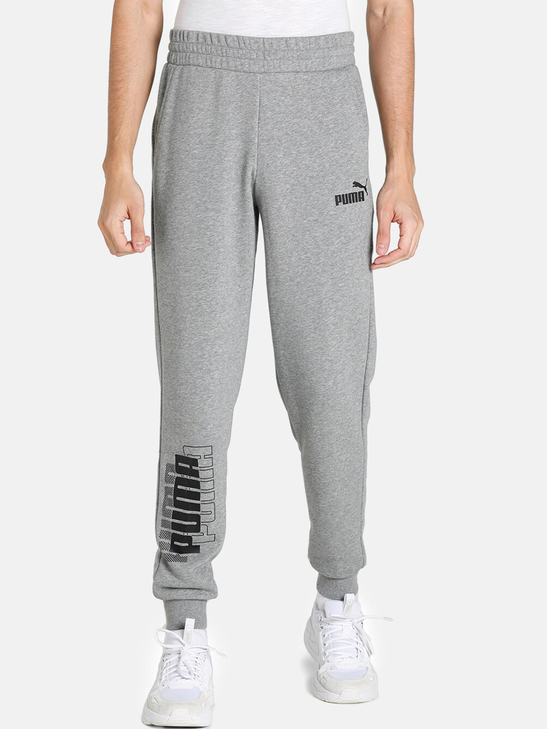 

Puma Men Grey Solid Sustainable Sustainable Track Pant