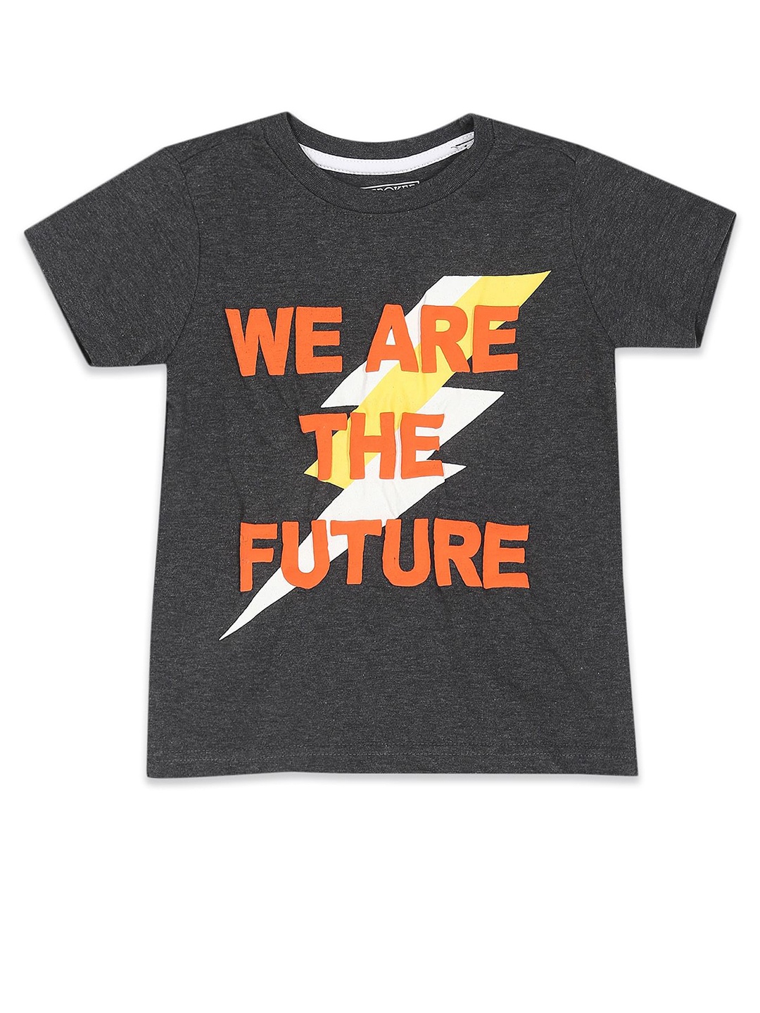 

Cherokee Boys Grey Printed T-shirt