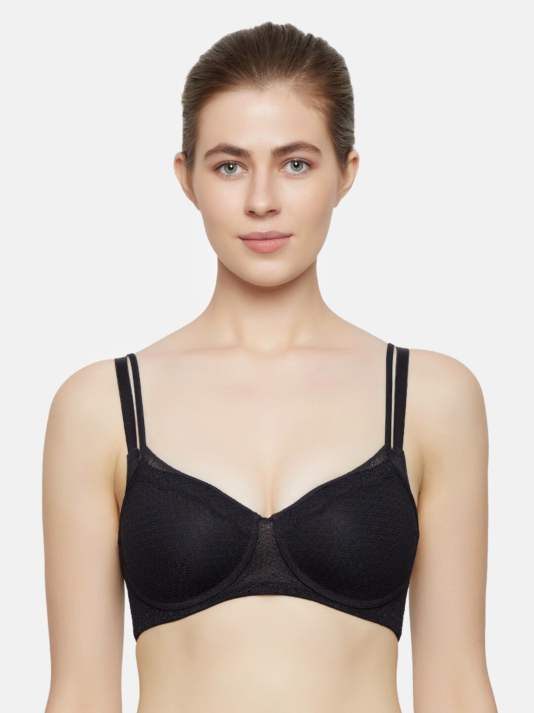 

Triumph Passion Spotlight Double Strap Padded T-shirt Bra, Black