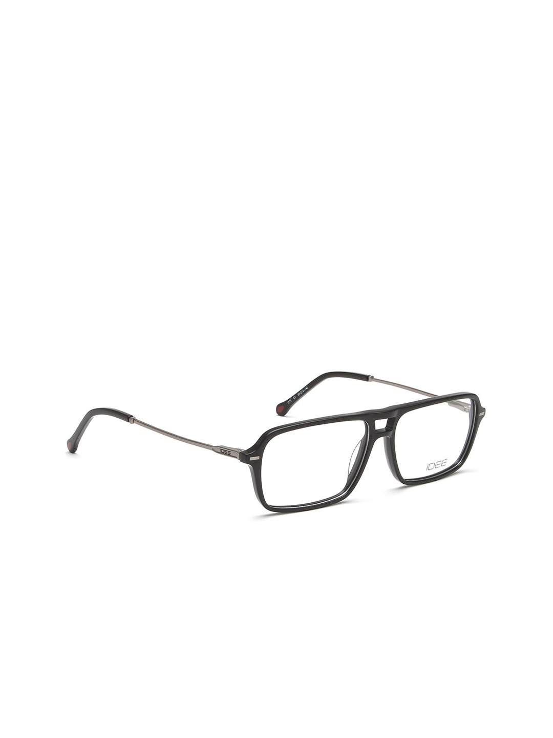 

IDEE Men White & Black Solid Full Rim Rectangle Frames