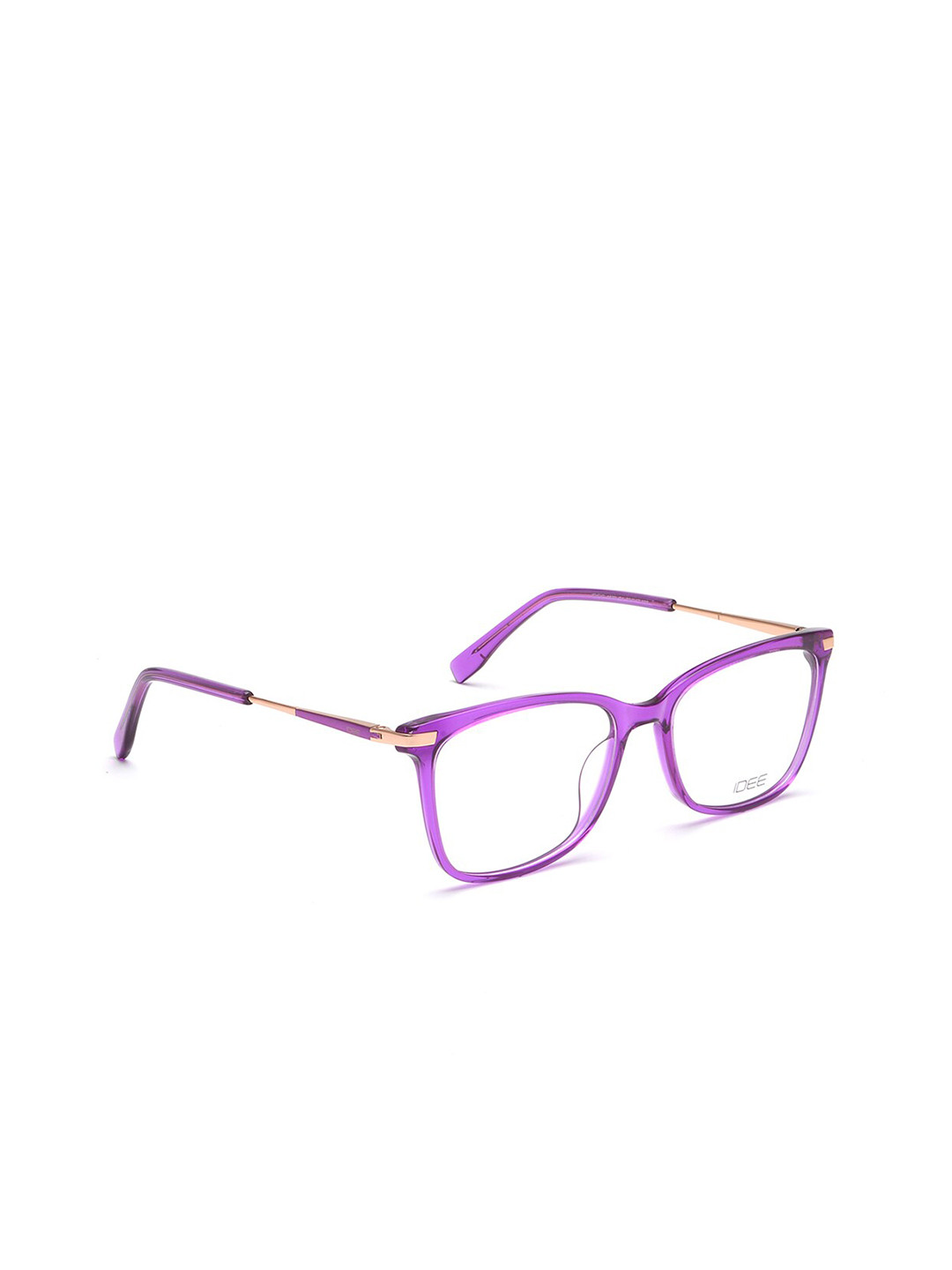 

IDEE Women Gold-Toned & Purple Full Rim Square Frames
