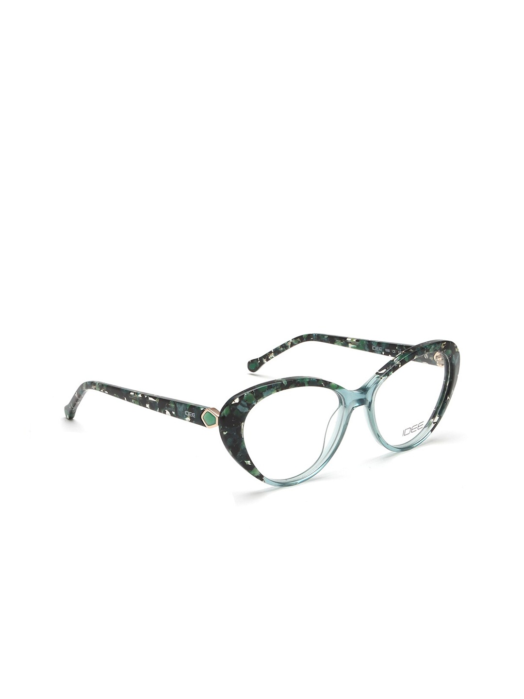 

IDEE Women Green & Blue Full Rim Cateye Frames