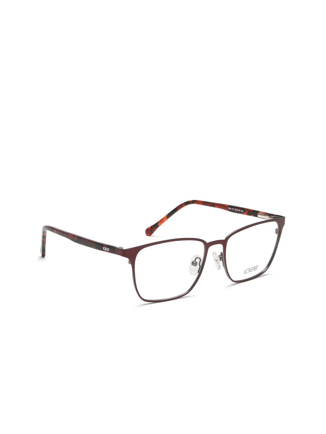 

IDEE Men Maroon & Brown Full Rim Rectangle Frames