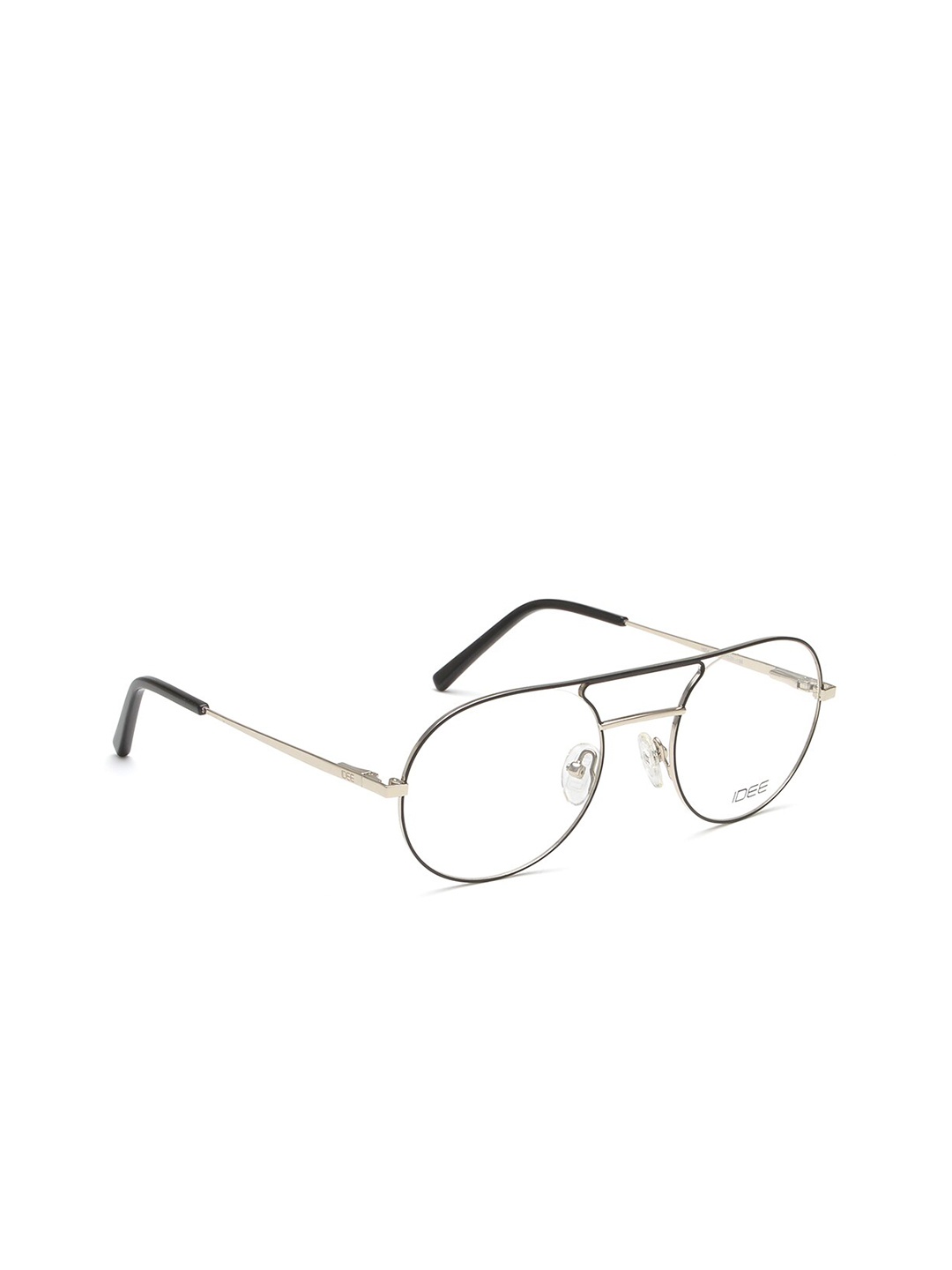 

IDEE Men Transparent & Black Full Rim Round Frames