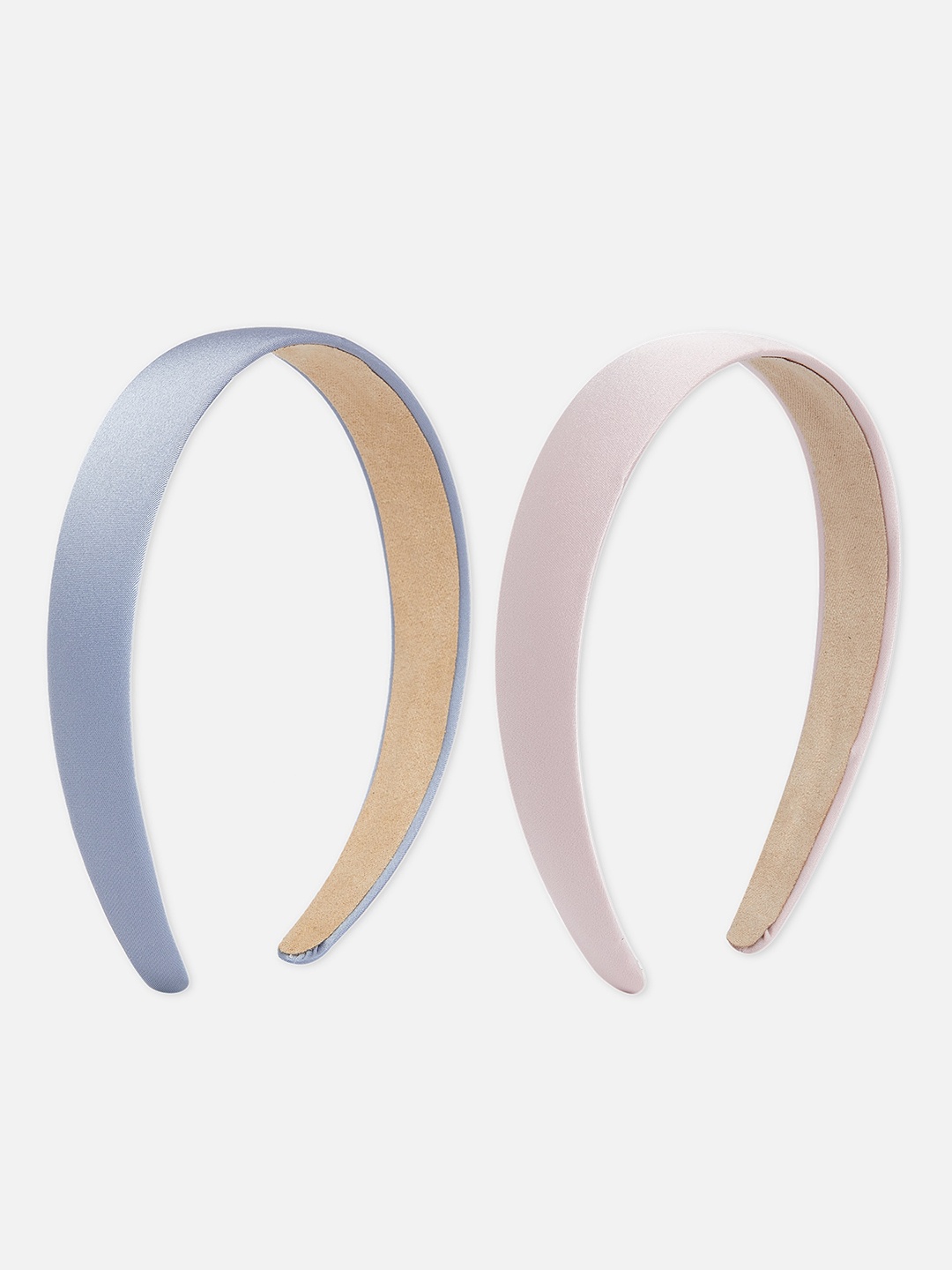 

20Dresses Women Blue & Pink Plain Set of 2 Hairband