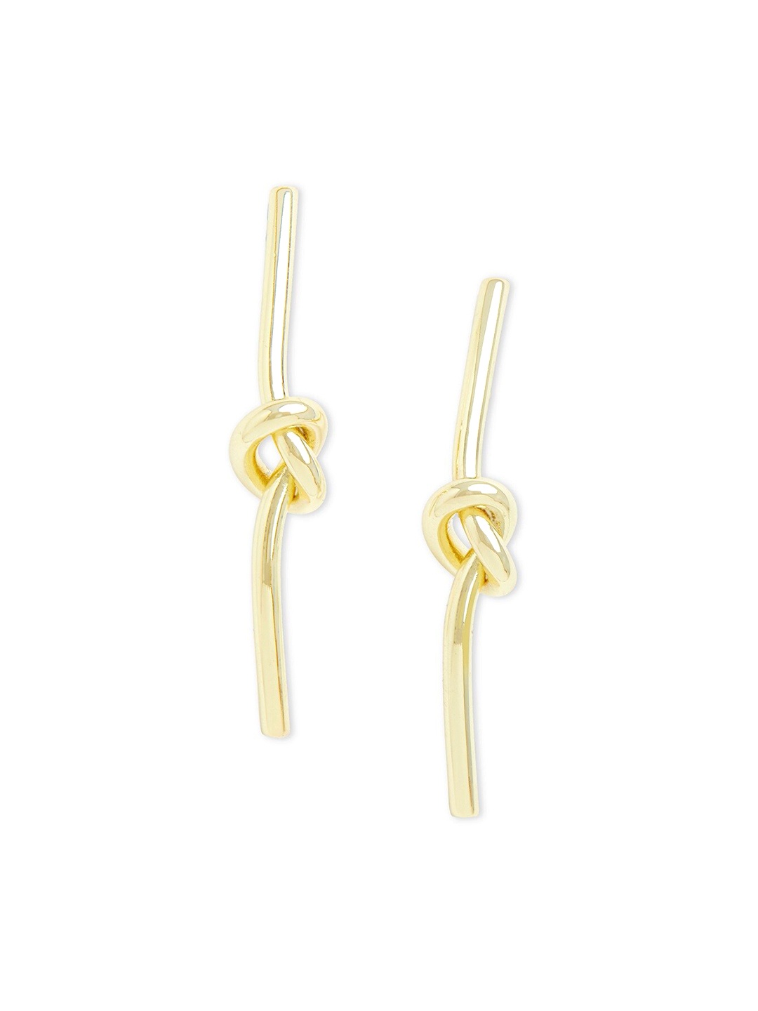 

20Dresses Gold-Toned Contemporary Drop Earrings