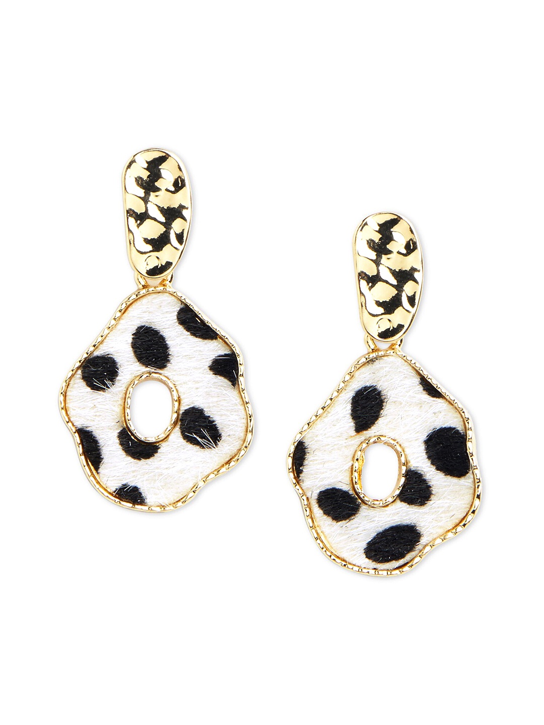 

20Dresses Black & White Contemporary Drop Earrings