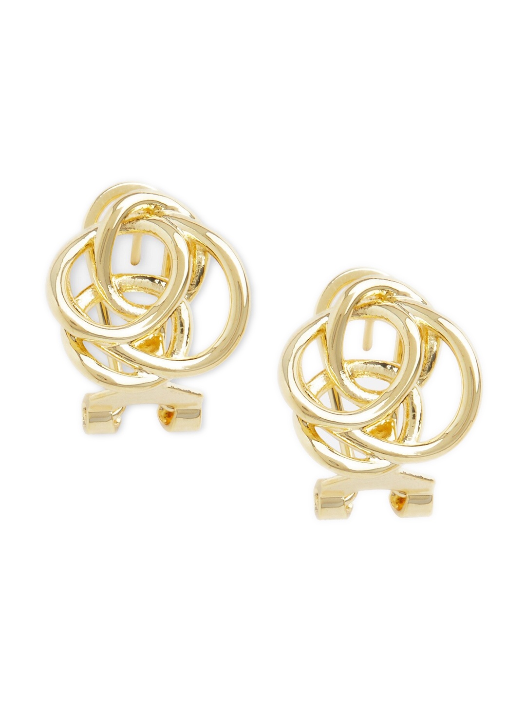 

20Dresses Gold-Toned Contemporary Studs Earrings