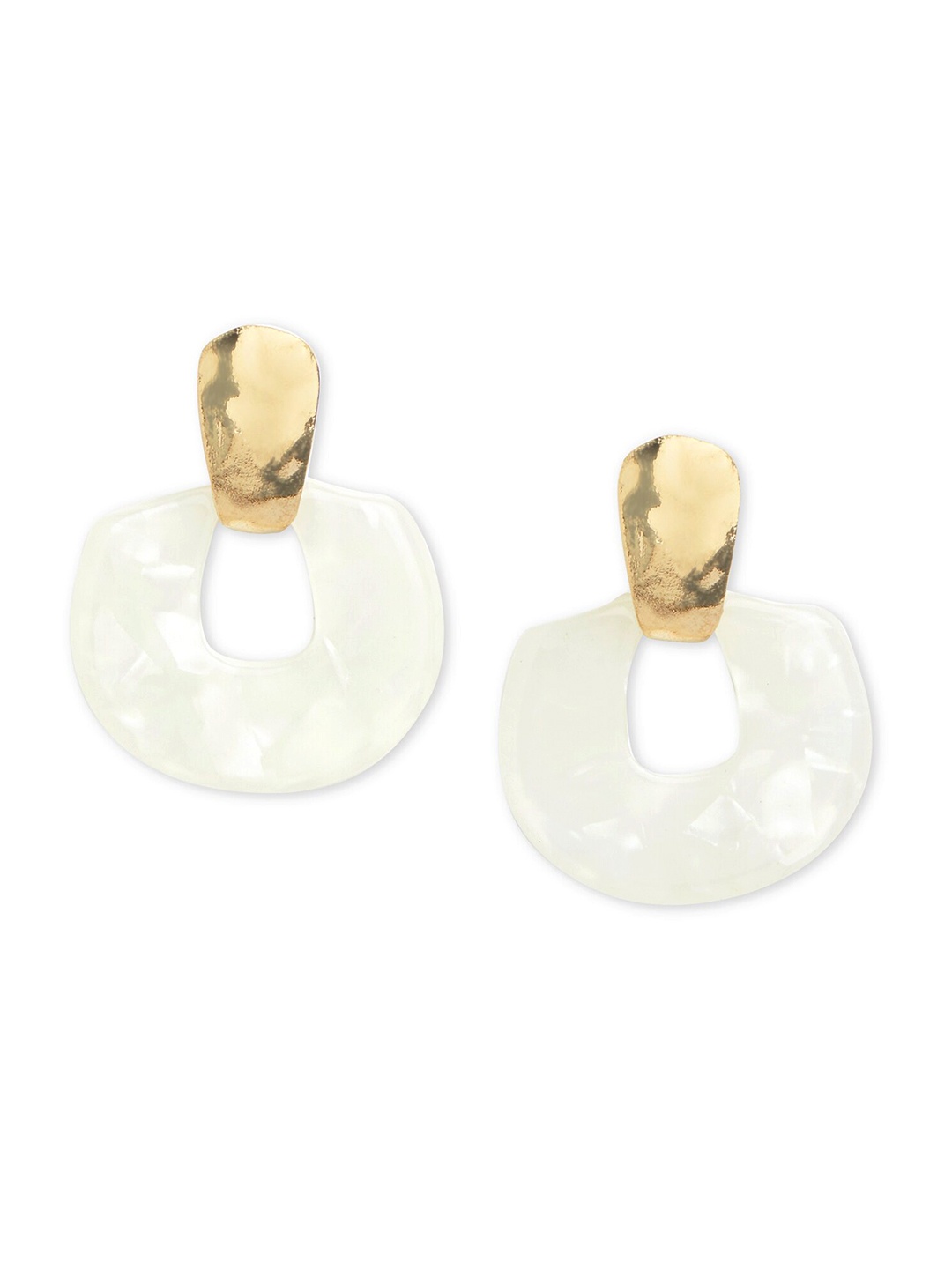 

20Dresses White Contemporary Makes You Stand Out Drop Earrings